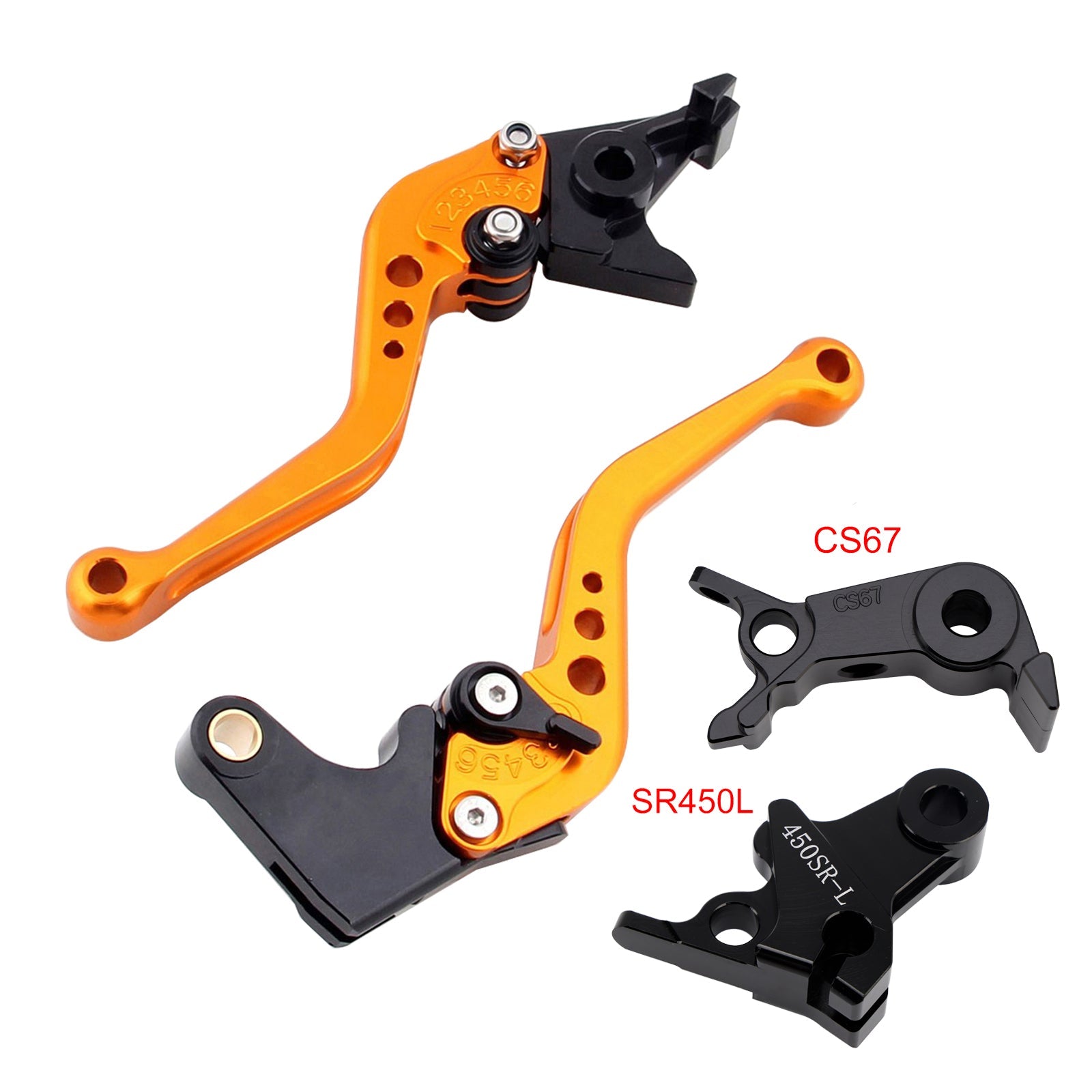 Nouveau levier de frein et d'embrayage court compatible avec VOGE DS900X 900DSX 2024-2026