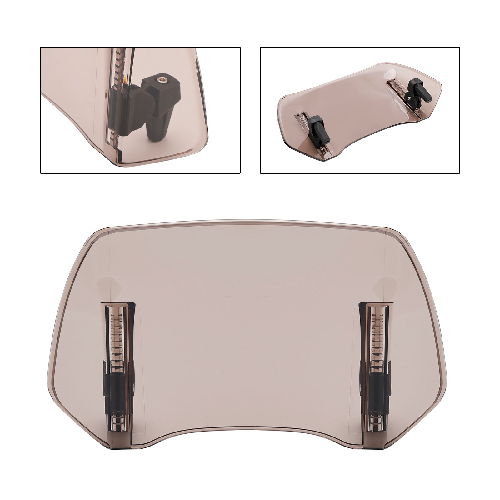 Univerzalni nastavljiv podaljšek deflektorja za vetrovnico na posnetek na vetrobranskem steklu