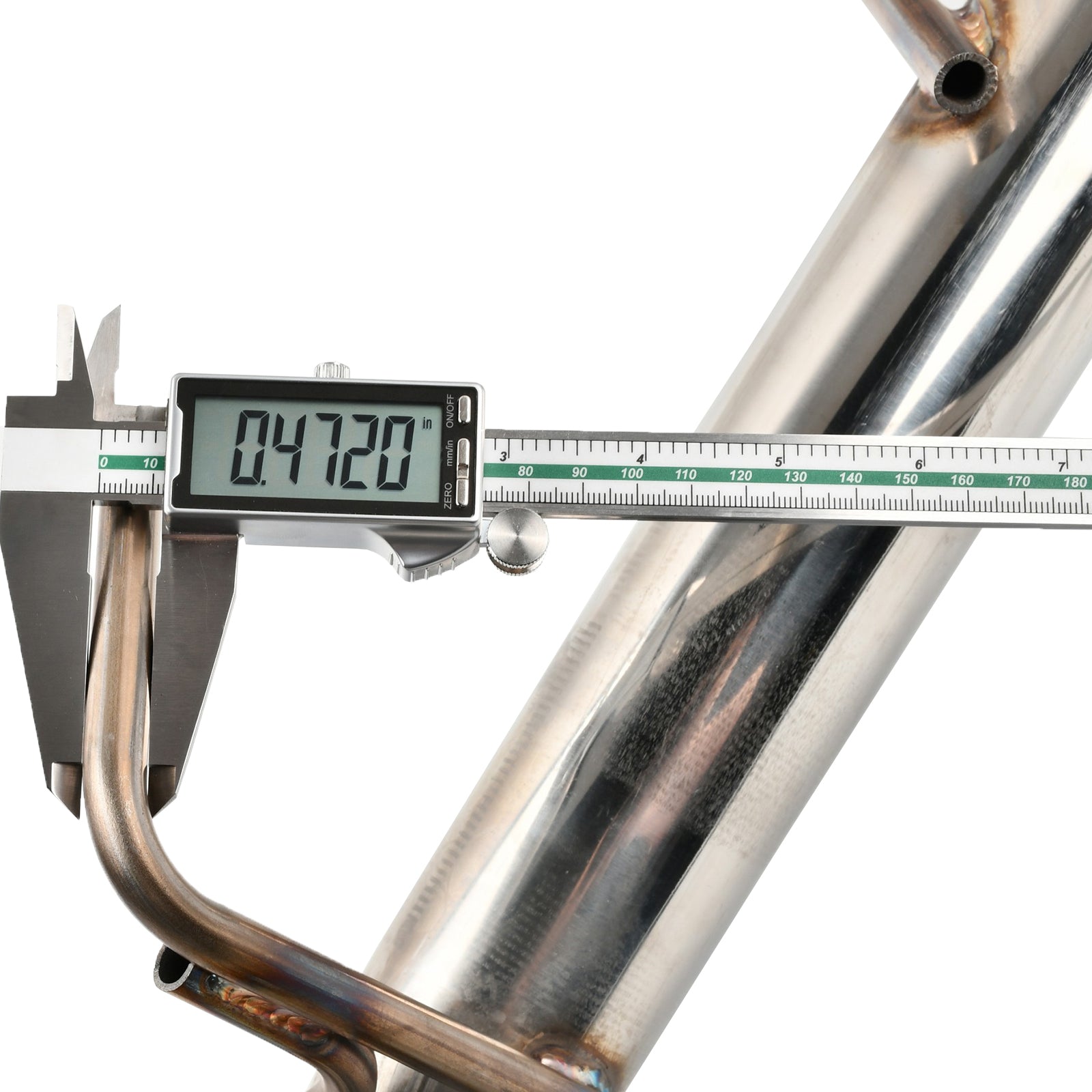 2008-2013 Infiniti G37 2dr Coupe Silenciador trasero Tubo de escape de acero inoxidable