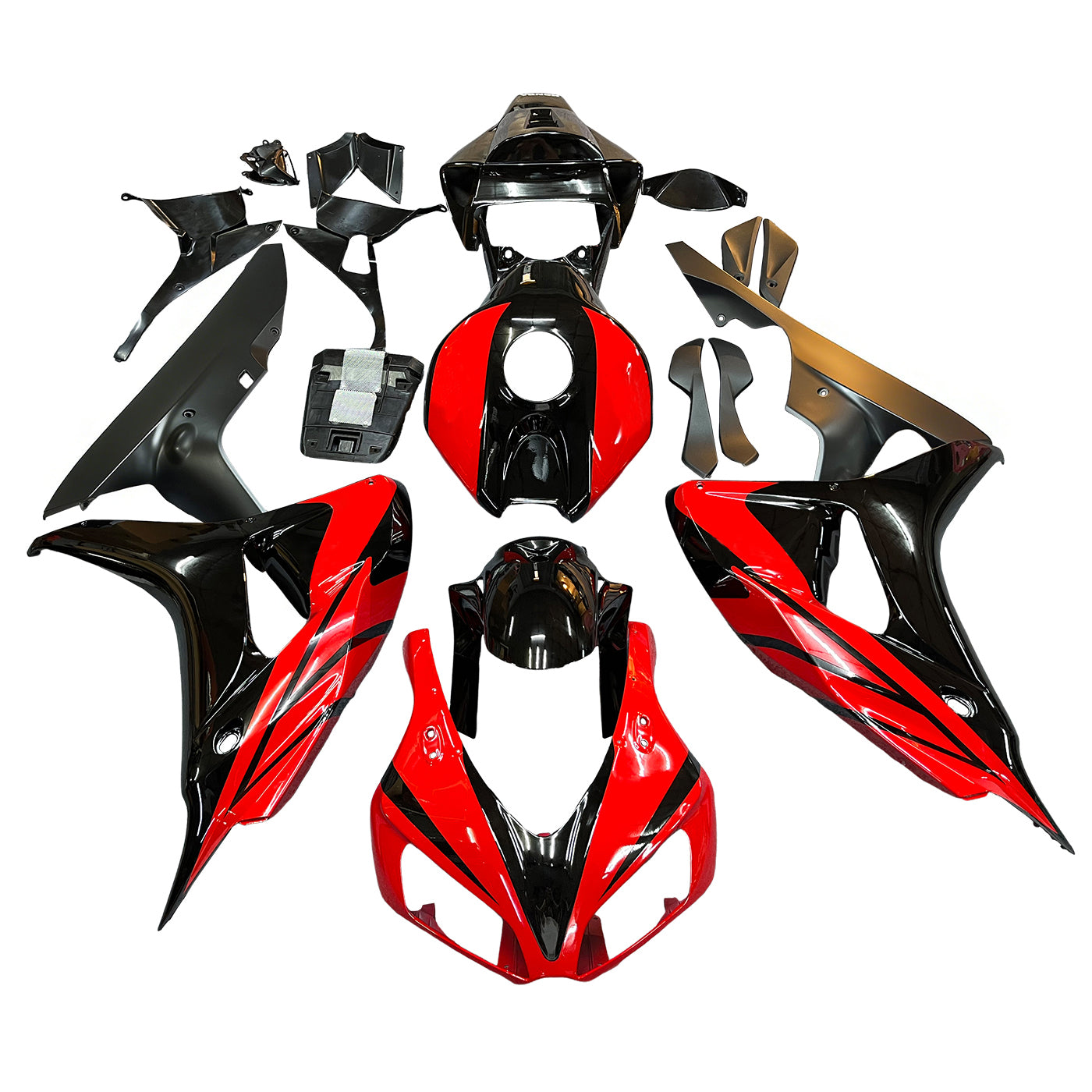 Kit de carénage par injection, carrosserie en plastique ABS, adapté à la Honda CBR1000RR 2006-2007