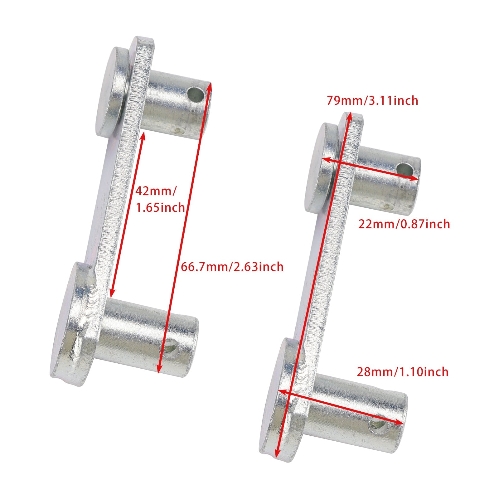 Bras de levage pour chasse-neige/lame avant 46"" GXH63034 pour John Deere UC26135 AUC17145