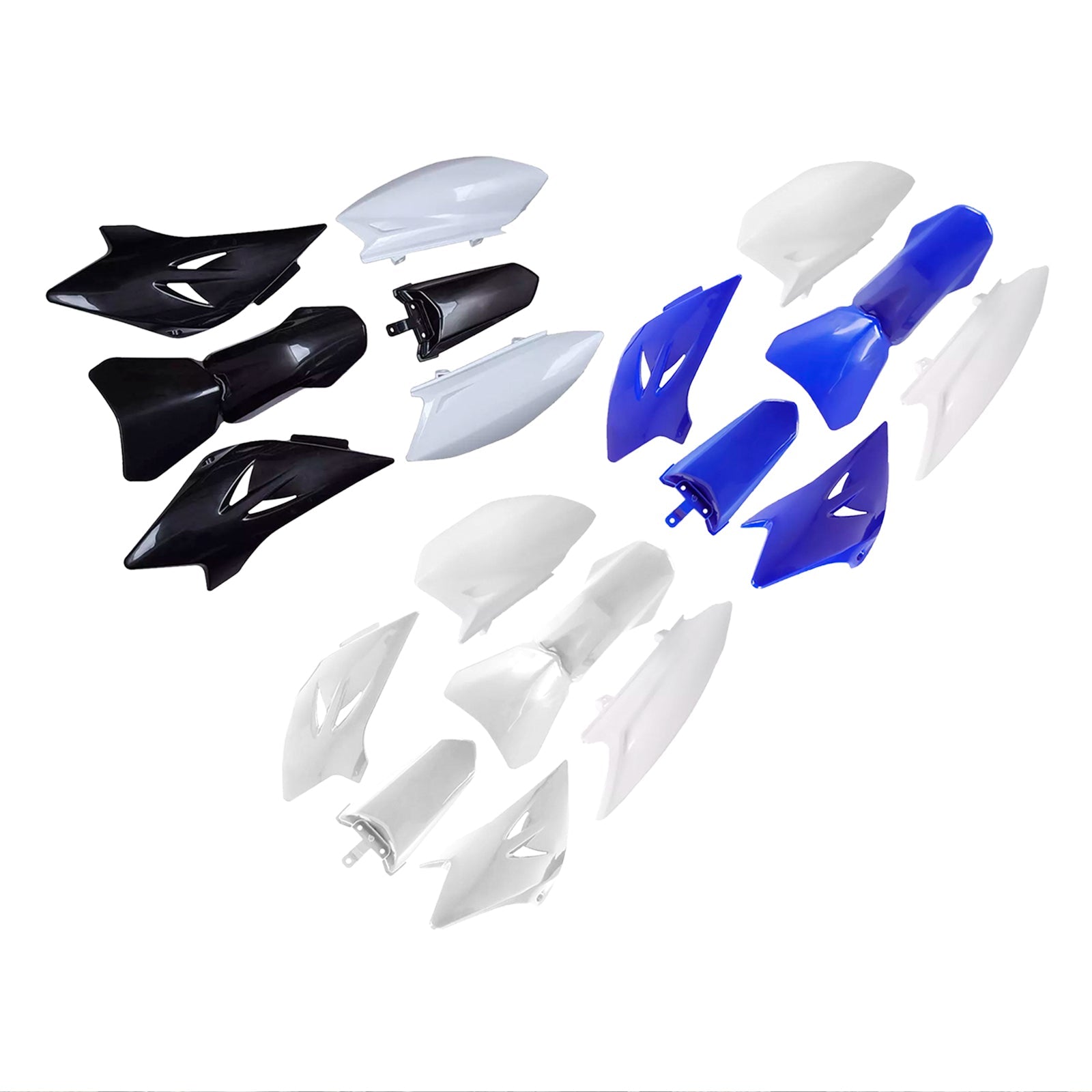 Kit per il corpo in plastica per carenatura di fango anteriore e posteriore per Yamaha TTR50 2006-2021