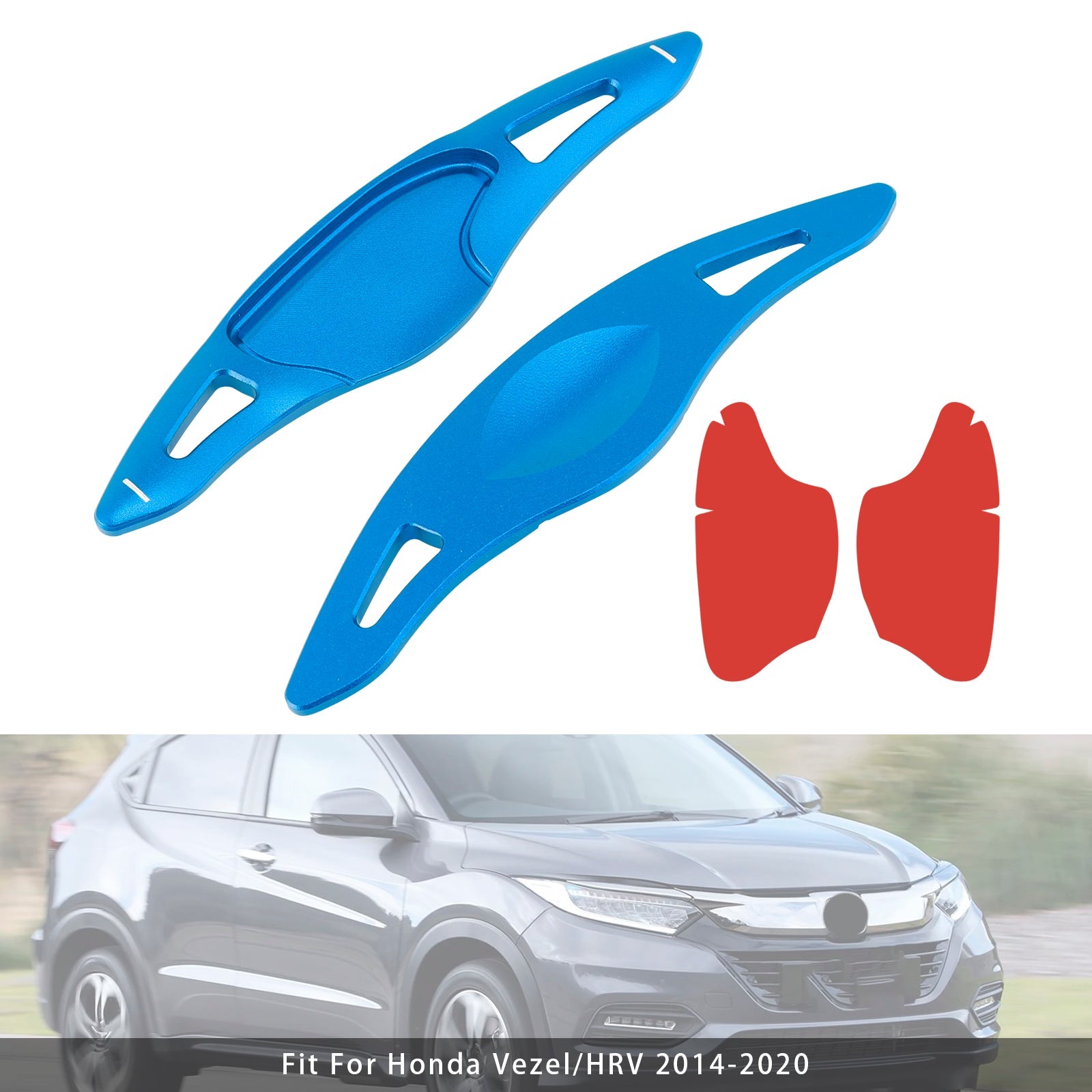 Extension de palettes de changement de vitesse au volant en aluminium pour Honda FIT VEZEL HRV 2014-2020