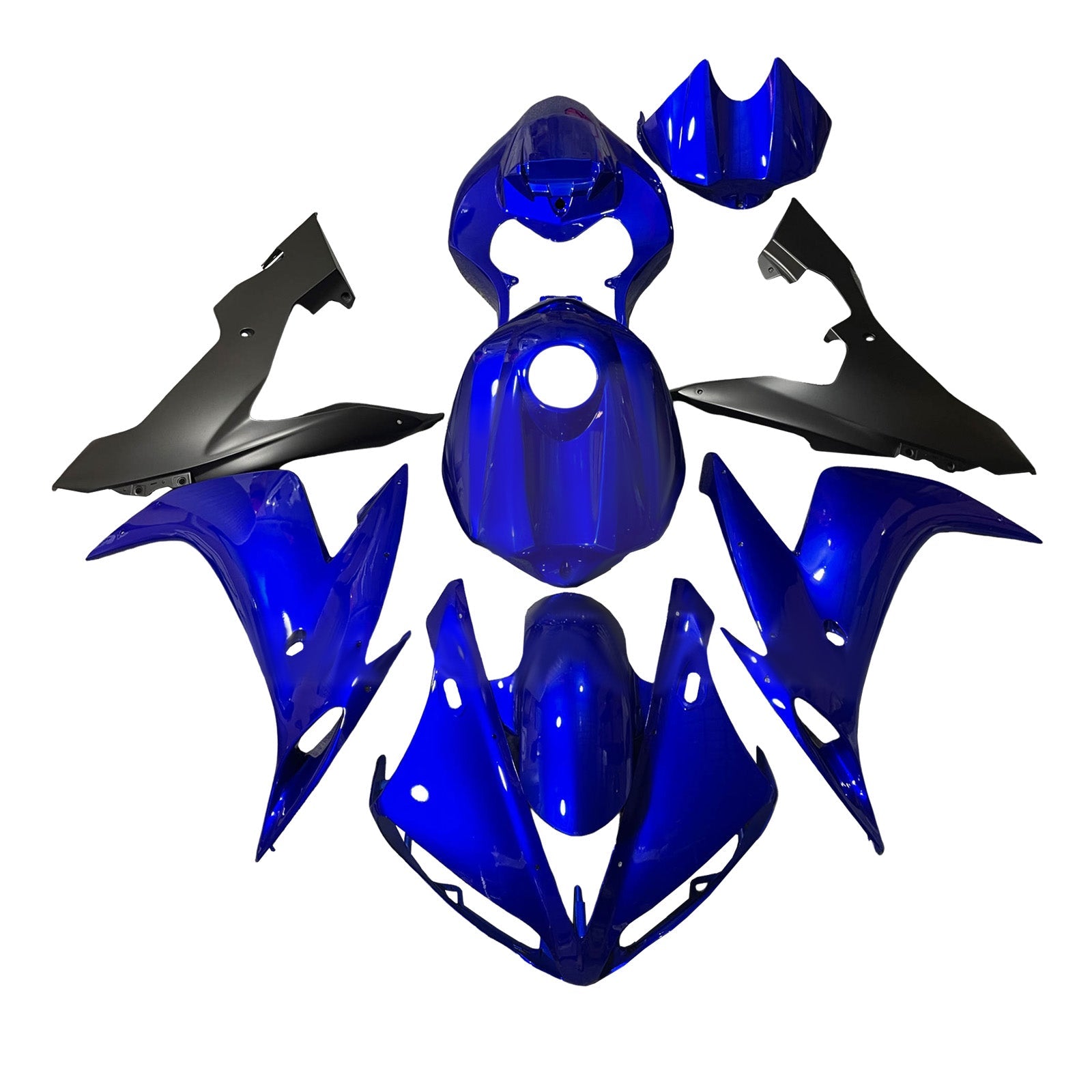Kit carenatura iniettata in plastica ABS per Yamaha YZFR1 YZF-R1 2004-2006
