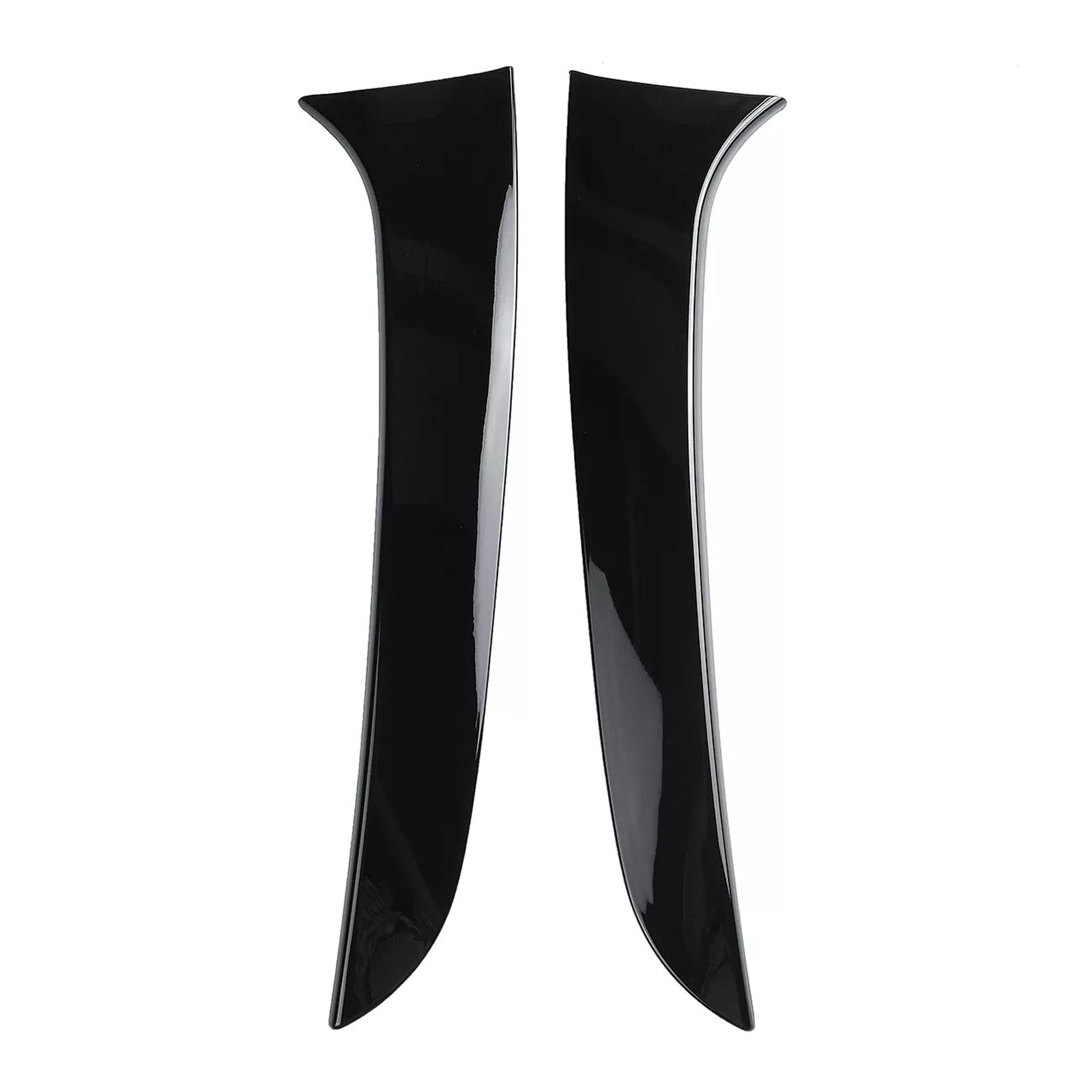 Pari kiiltävän mustaa takaikkunan sivuspoileria BMW 1 -sarjan F20 F21 2012-2019