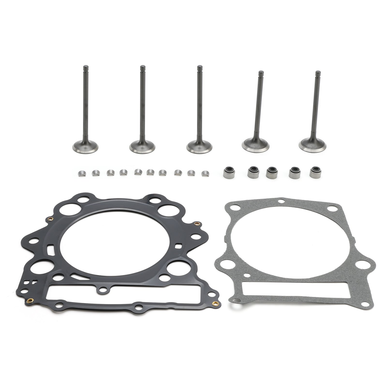 Kit de joints de culasse, soupapes et joints d'étanchéité pour Yamaha YXR660F Rhino 660 Sport Edition 2007 3YF-12121-00 5KM-12111-00