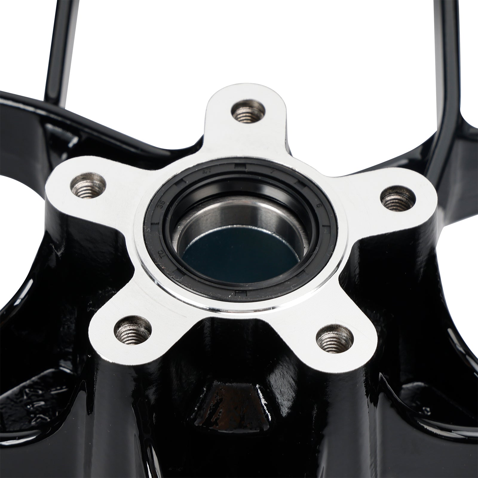 Llanta delantera negra 3,5 x 17 pulgadas para BMW 890 Duke GP 2022 (ref. 6410900103330)