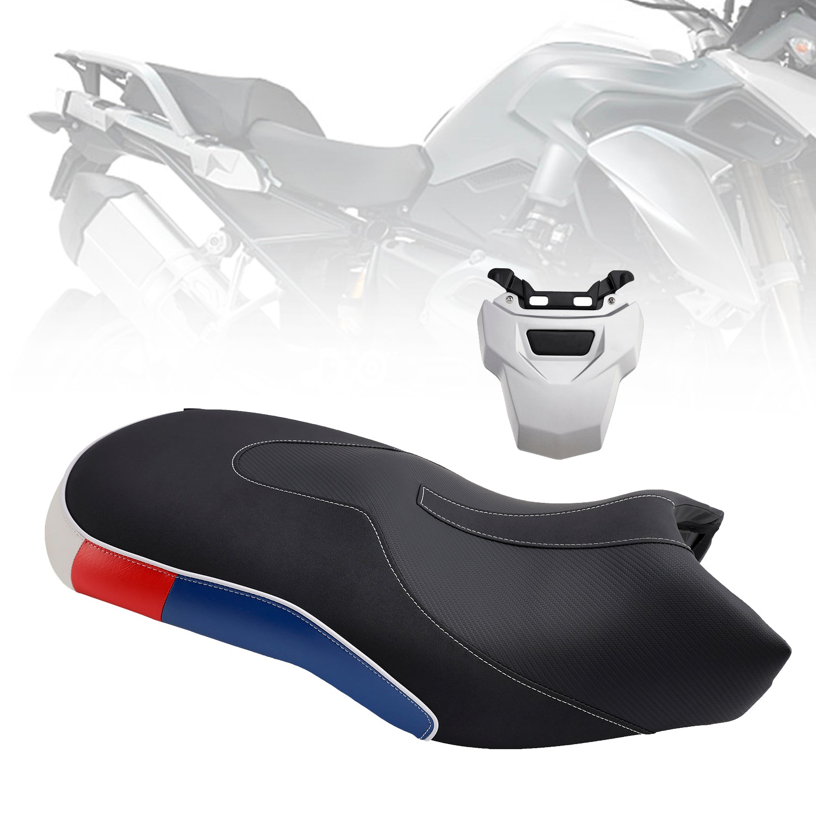 Kierowca i przedni/tylny niebieski pasażer F dla BMW R1250GS/ADV 2018-2023