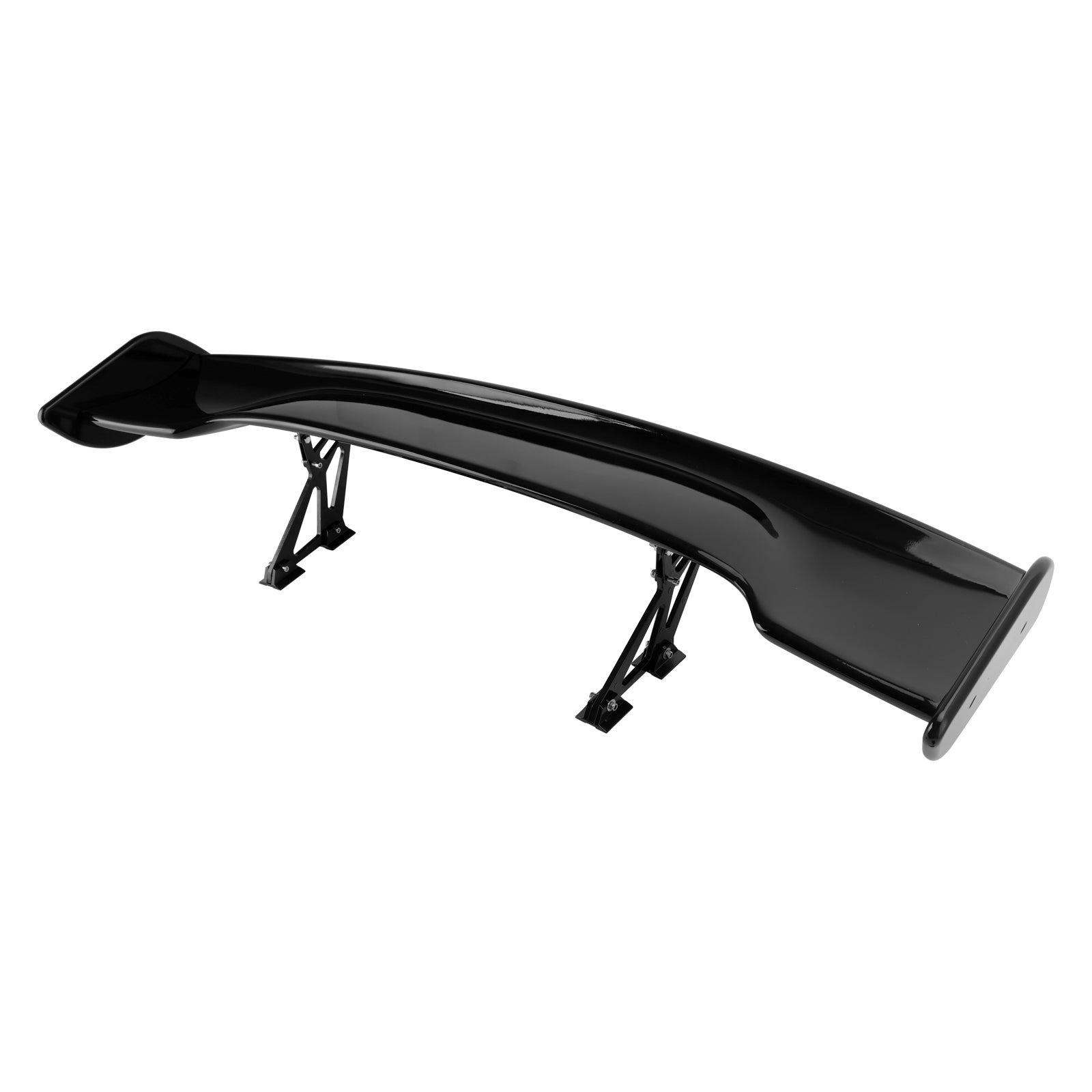 57" Spoiler posteriore universale GT Racing Style da 145 cm in nero lucido per una maggiore deportanza