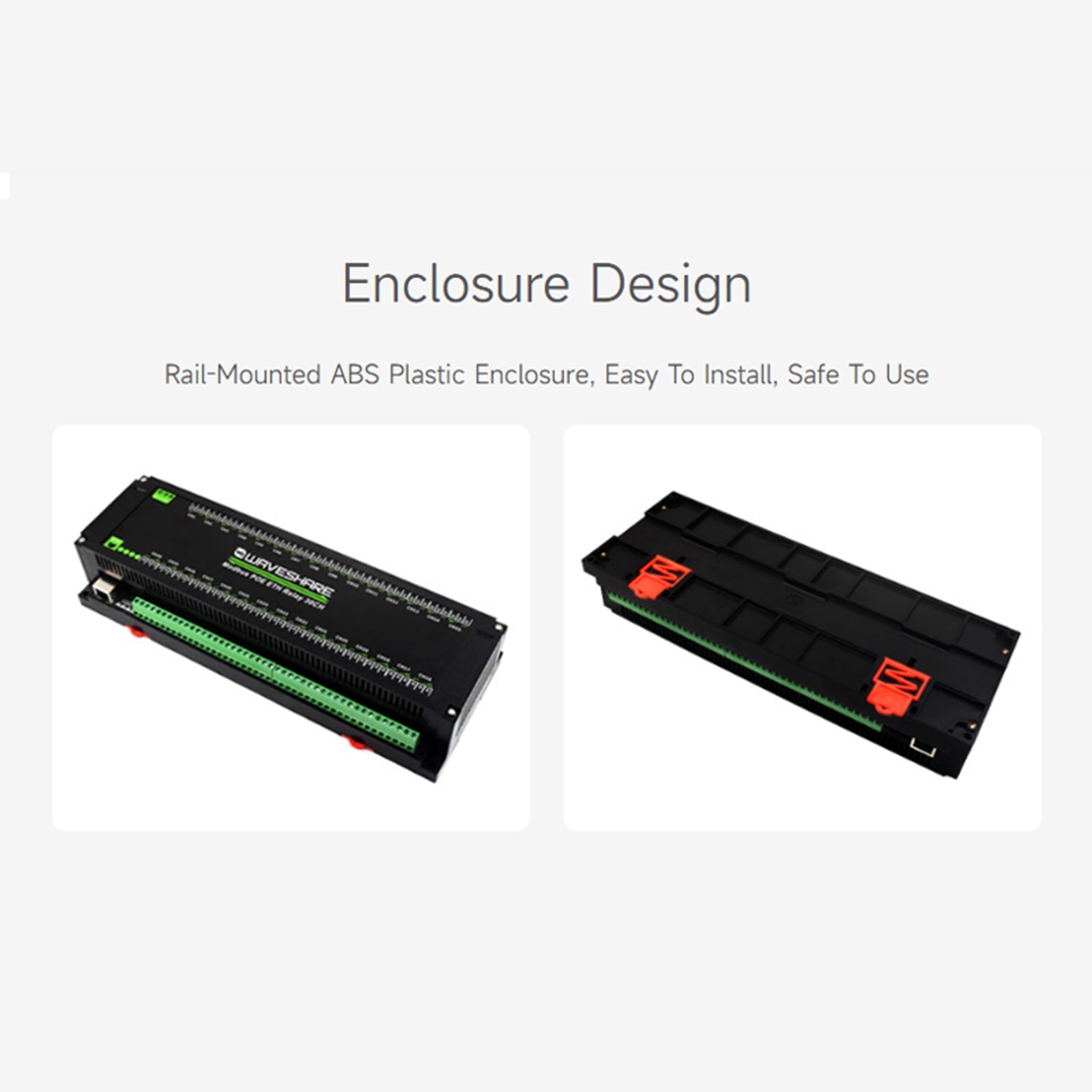 Module relais Ethernet 8/30 canaux Protocole Modbus TCP Communication Ethernet PoE