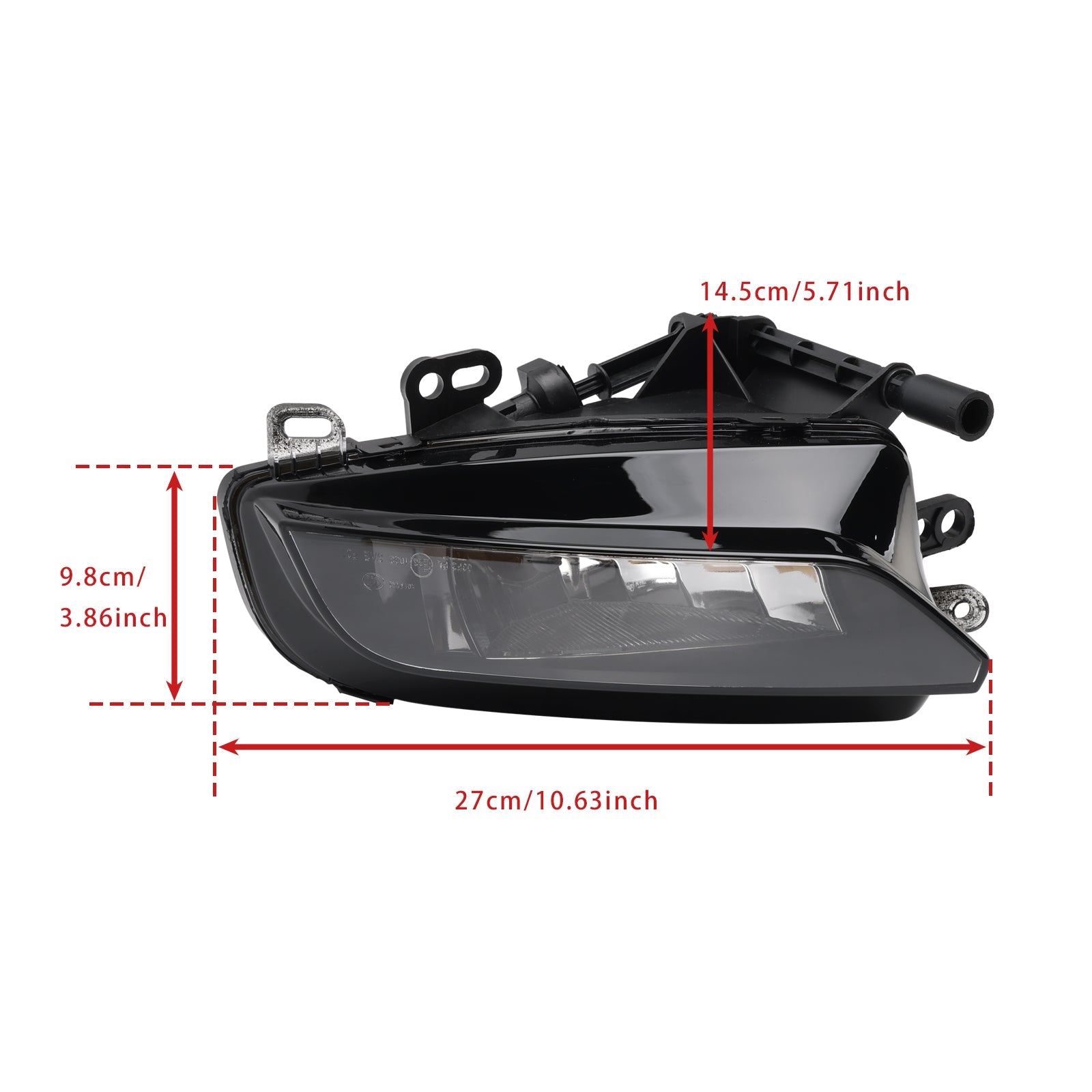 Para przednich świateł przeciwmgielnych z żarówkami do Audi A3 Sportback 2015-2016 8v0941700c