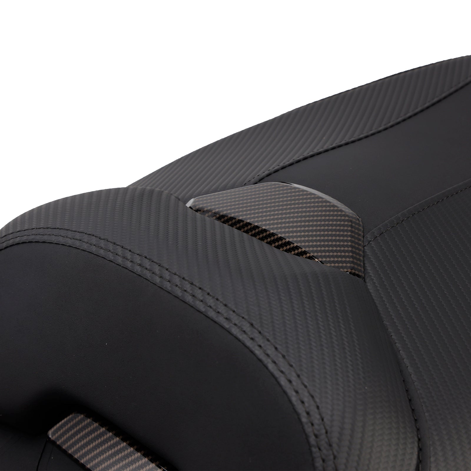 Siège passager complet avec dossier orange pour Honda Adv350 (2022-2025).