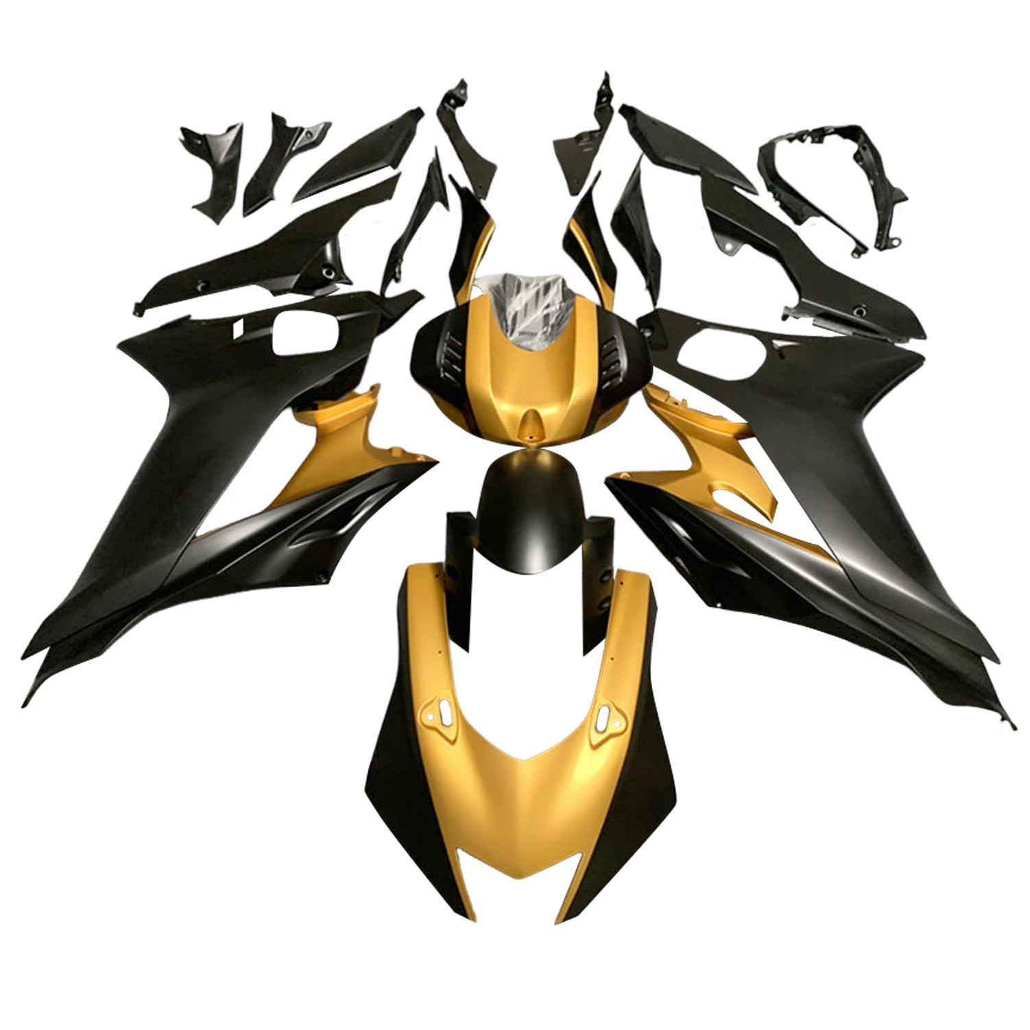 Injectiekuipset Yamaha YZF-R6 2017-2023 ABS kunststof carrosserie