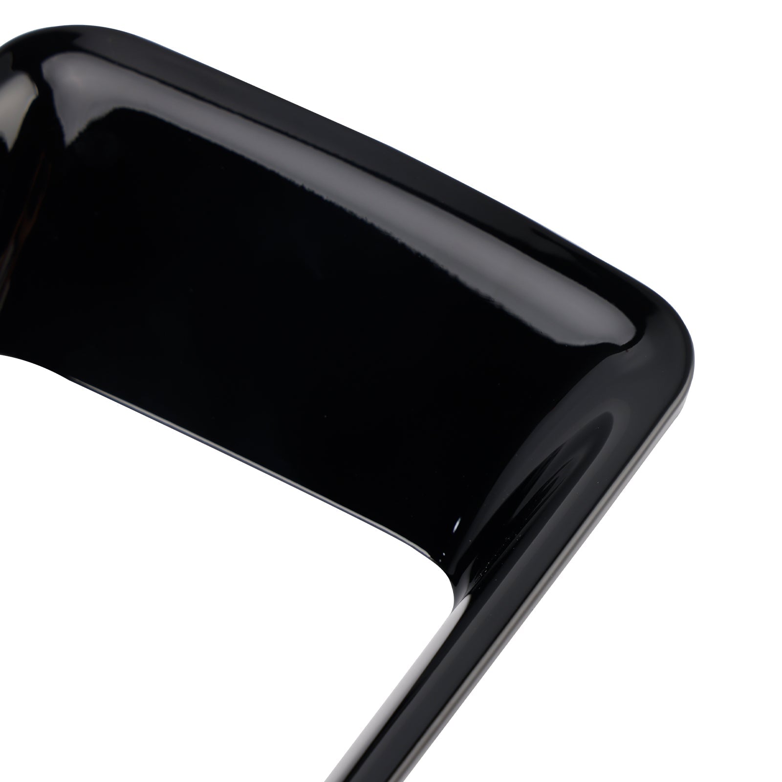 Cadre de conduit d'air avant noir brillant pour Mini Clubman R55 (2010-2012) 51117255117 51117255119