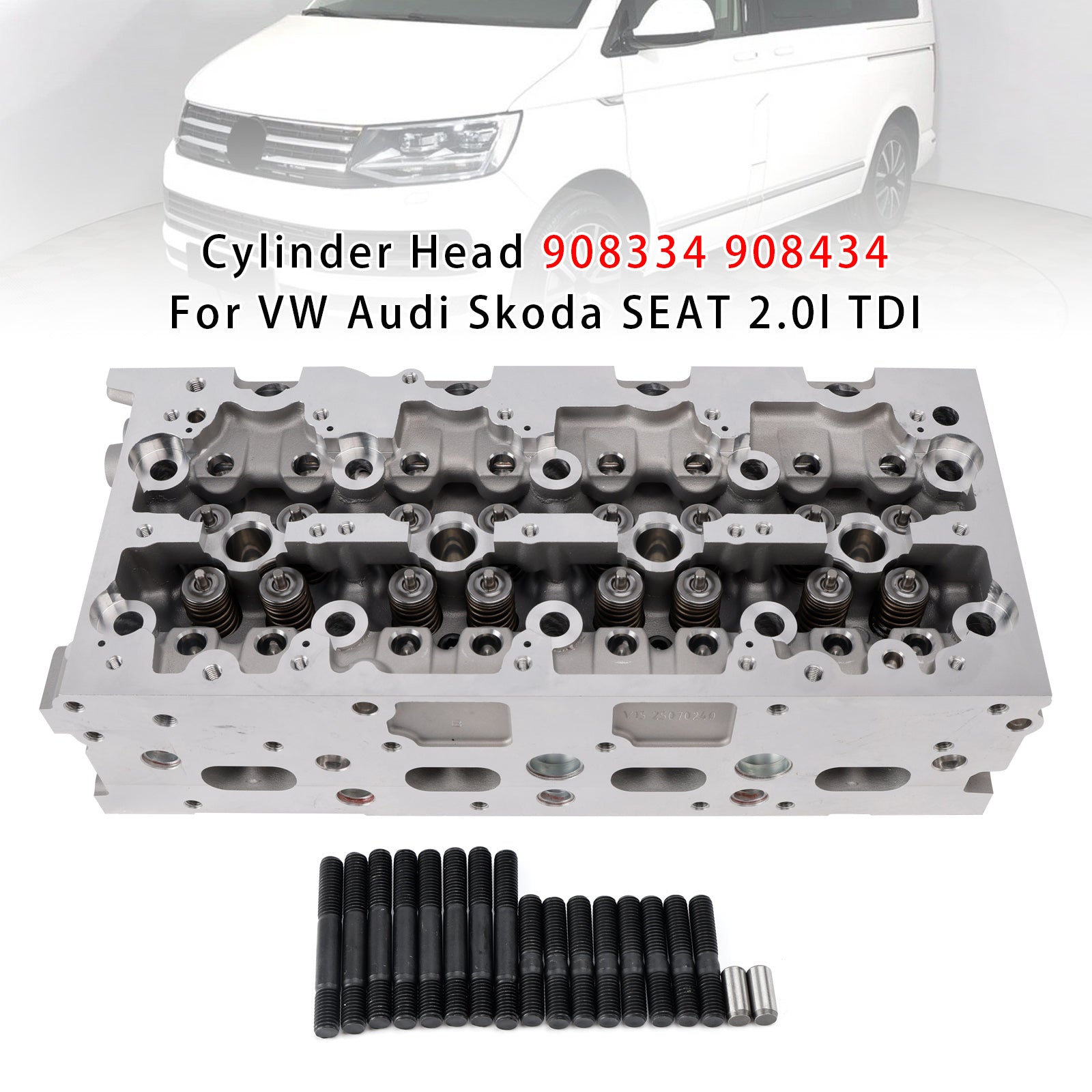 Głowa cylindra 908334 908434 dla VW Audi Skoda Seat 2.0L TDI