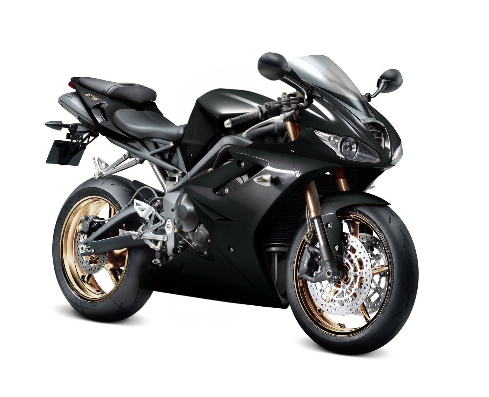 Kit de carénage en plastique ABS moulé par injection pour Daytona 675 2009-2012