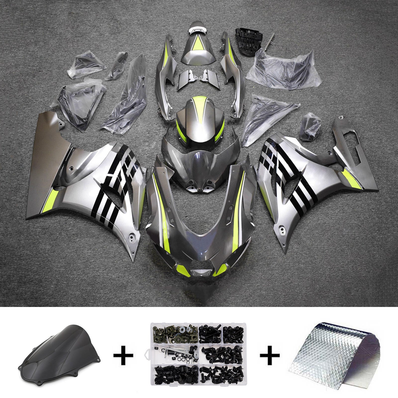 Kit de carenado inyectado de plástico ABS para Suzuki GSXR1000 2017-2025 K17