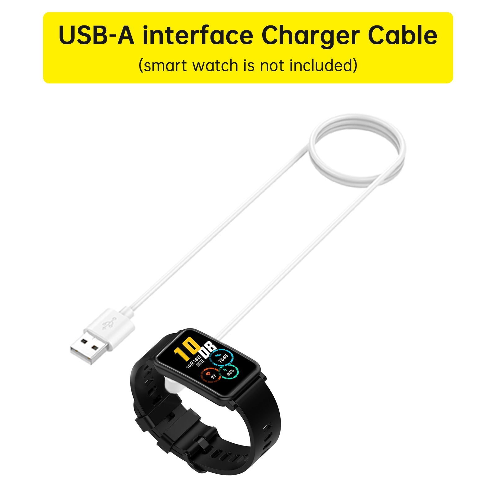 USB-A LOAD CAILL MENTABLE MENTABER ZA HUAWEI FIT3/2/SE/MINI BAND 10/9/8