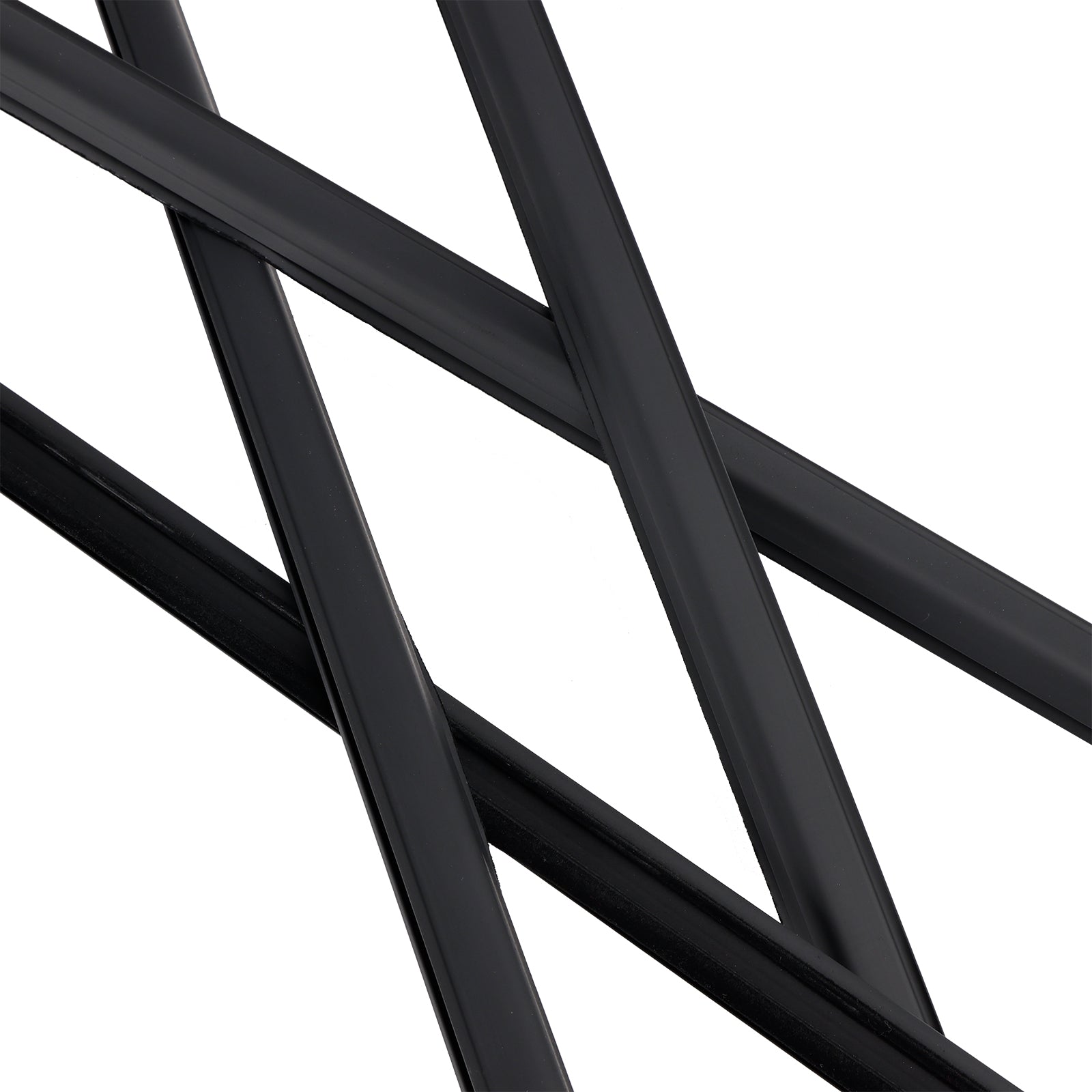 Joint d'étanchéité en caoutchouc pour ceinture de porte Honda FIT JAZZ 1re génération 2001-2008, 4 pièces