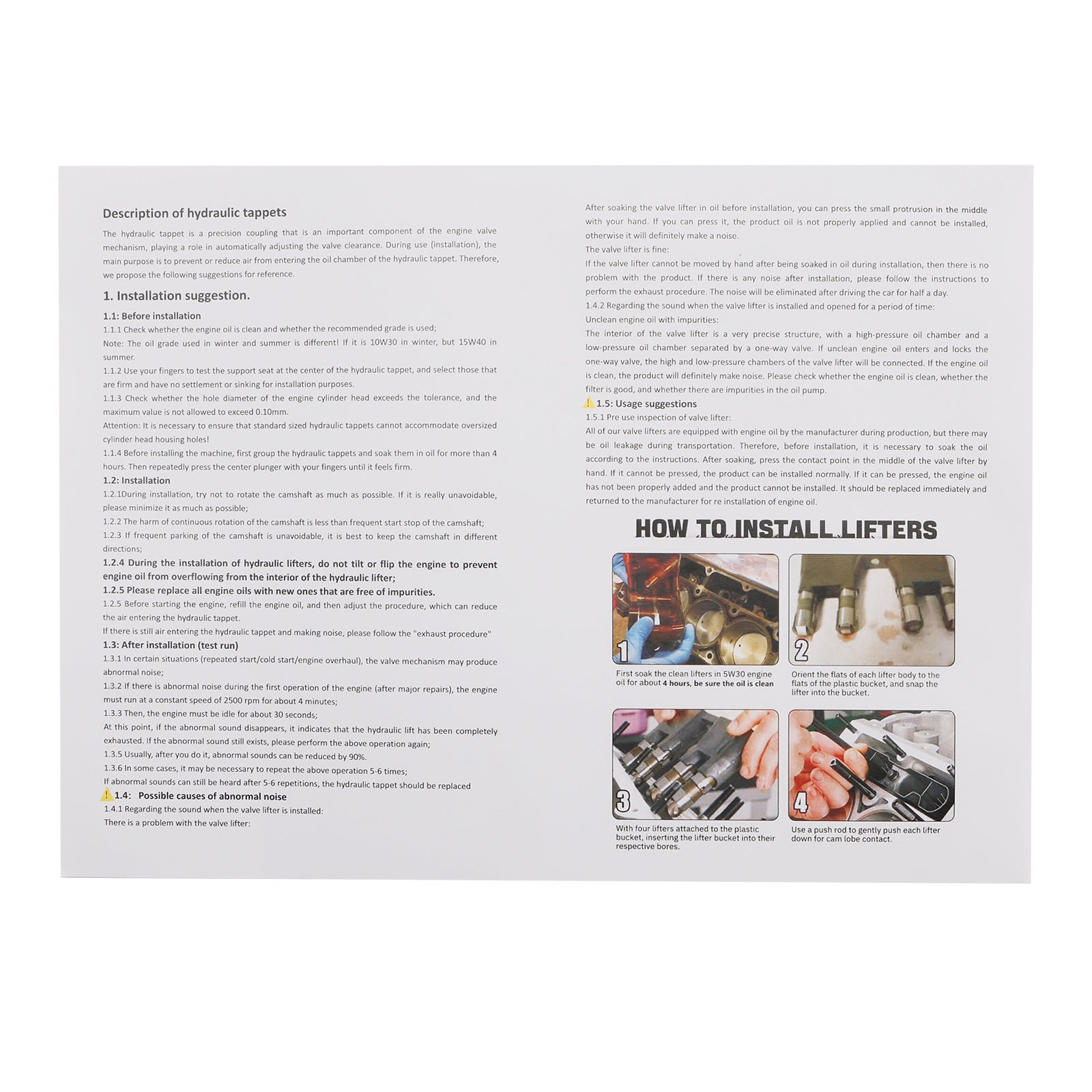 MDS-kleppenstoterset, cilinderkoppakkingen en bouten voor Chrysler 300 6.4L 392ci V8 HEMI (2012-2014) : referenties 53021726AD en 53022340AC.