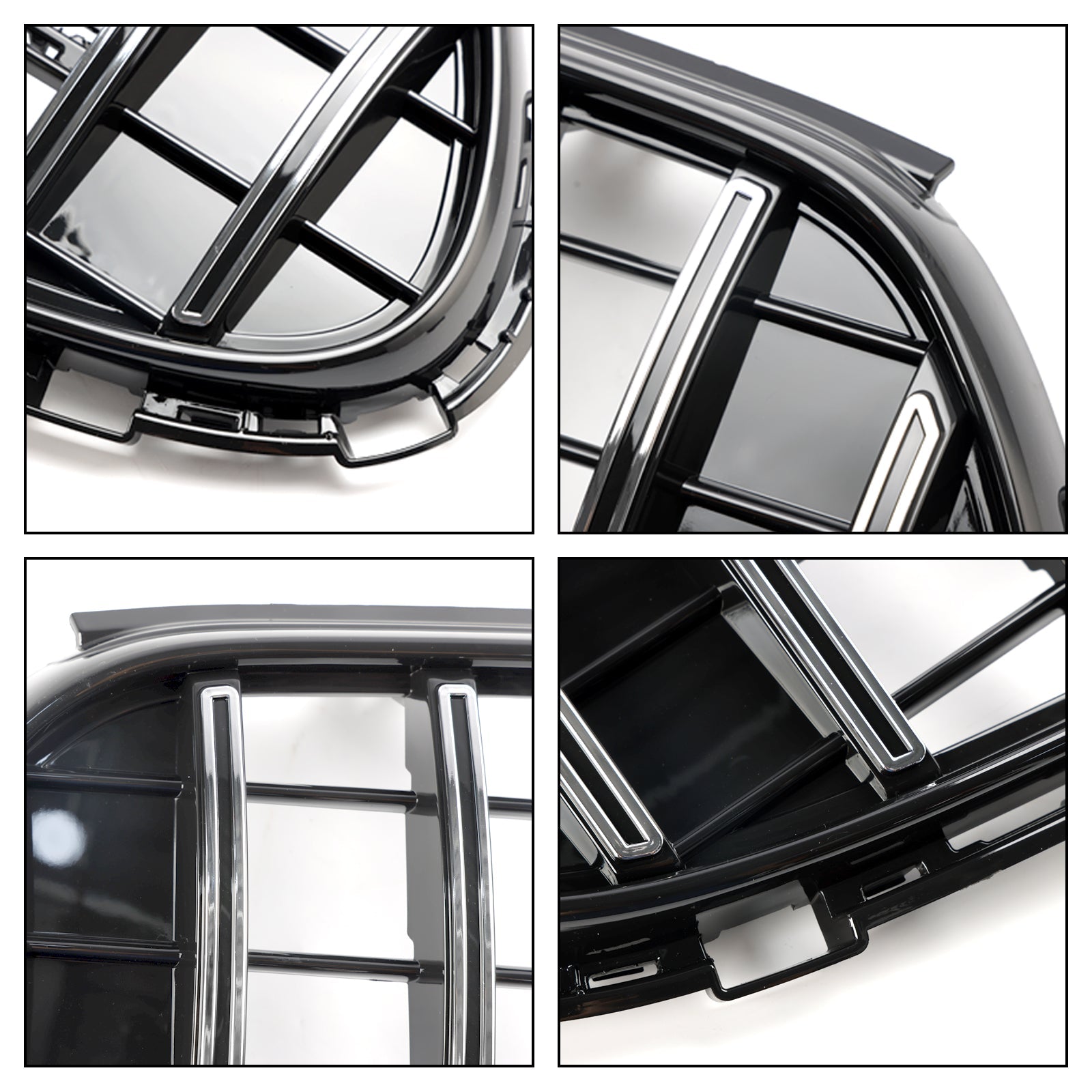 Grille de calandre supérieure du pare-chocs avant Mercedes GLC X254 C254 2022-2024 AMG-Line