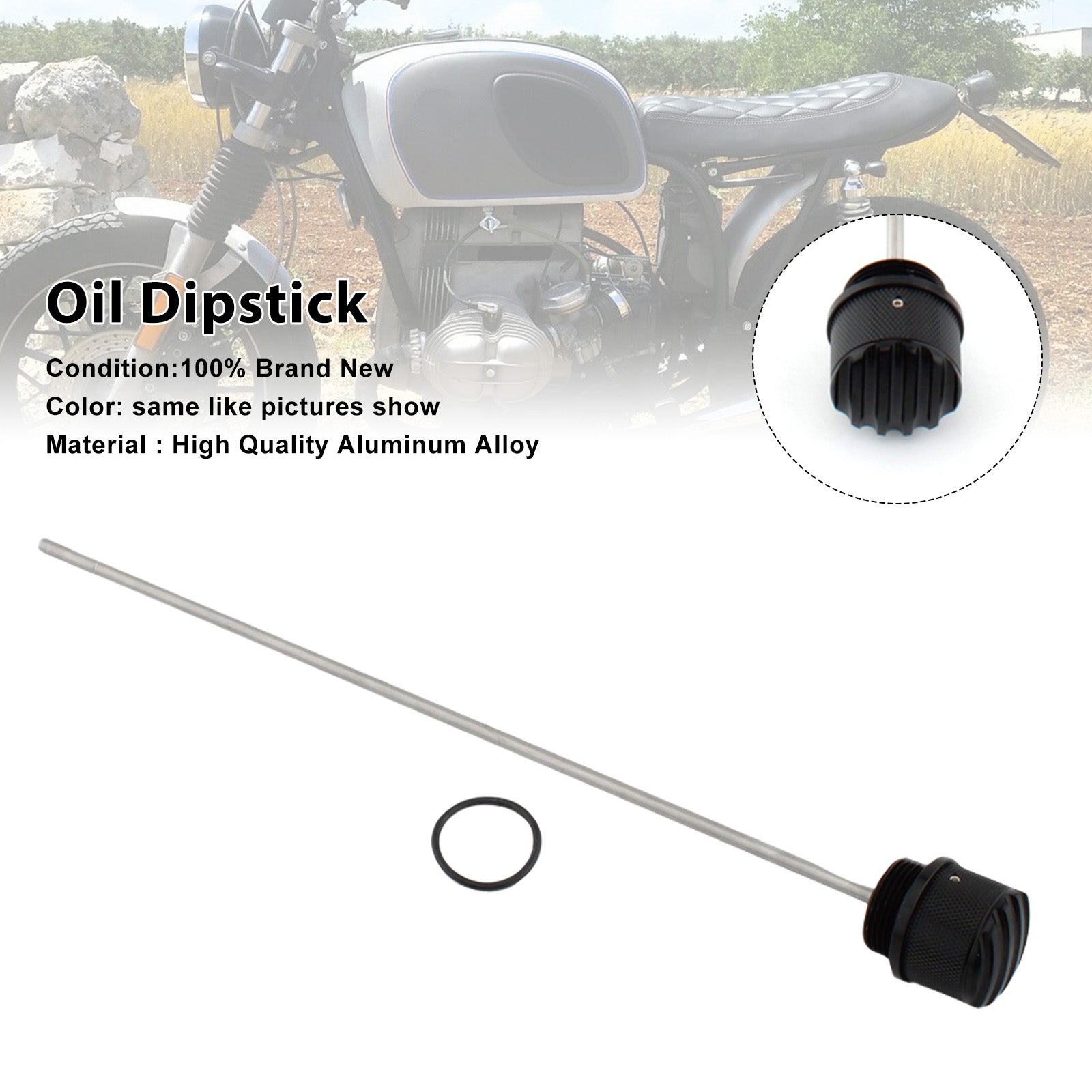 Oliepeilstokdop voor BMW R 45 65 80 100 R45 R65 R80 R100