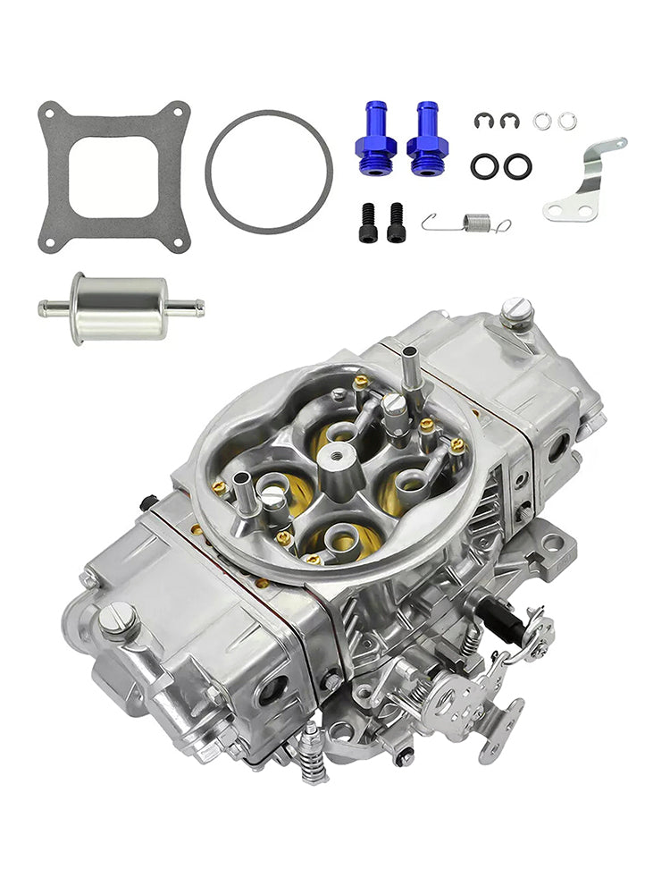 Nuova gara di Brawler Carburatore 650 CFM Doppia pompa 4 Corpo BR-67199 per motore a benzina