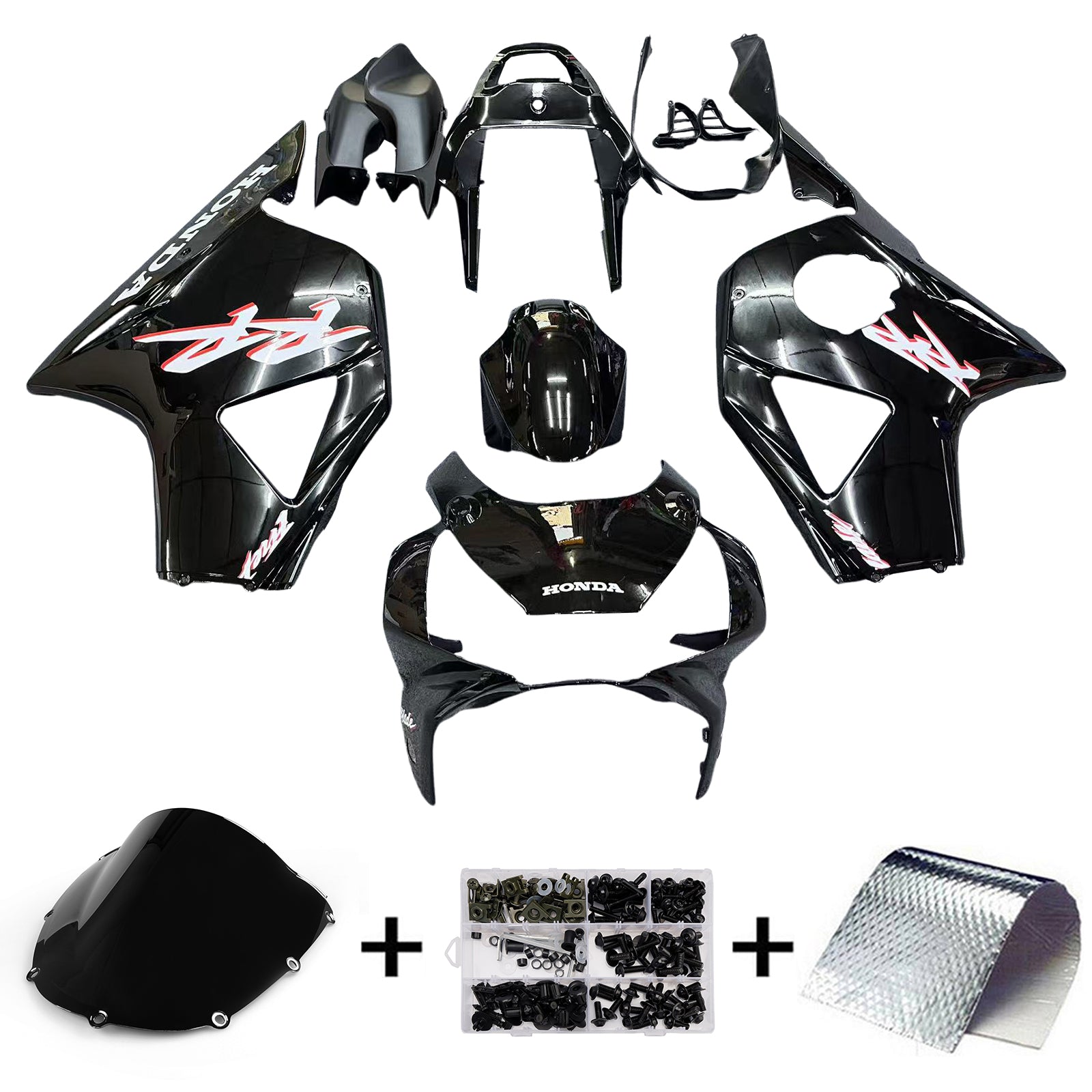Kit de carénage en plastique ABS pour Honda CBR954 2002-2003
