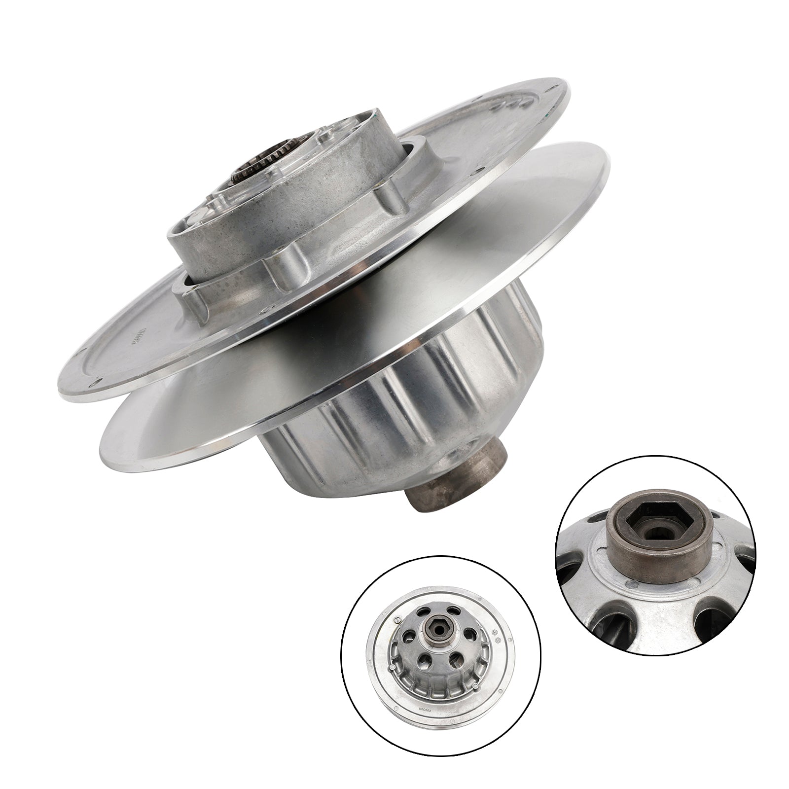 Kawasaki KAF620 Mule 4010 Trans 4X4 Embrayage secondaire Variateur arrière 49094-1084 49094-0045 2009-2024