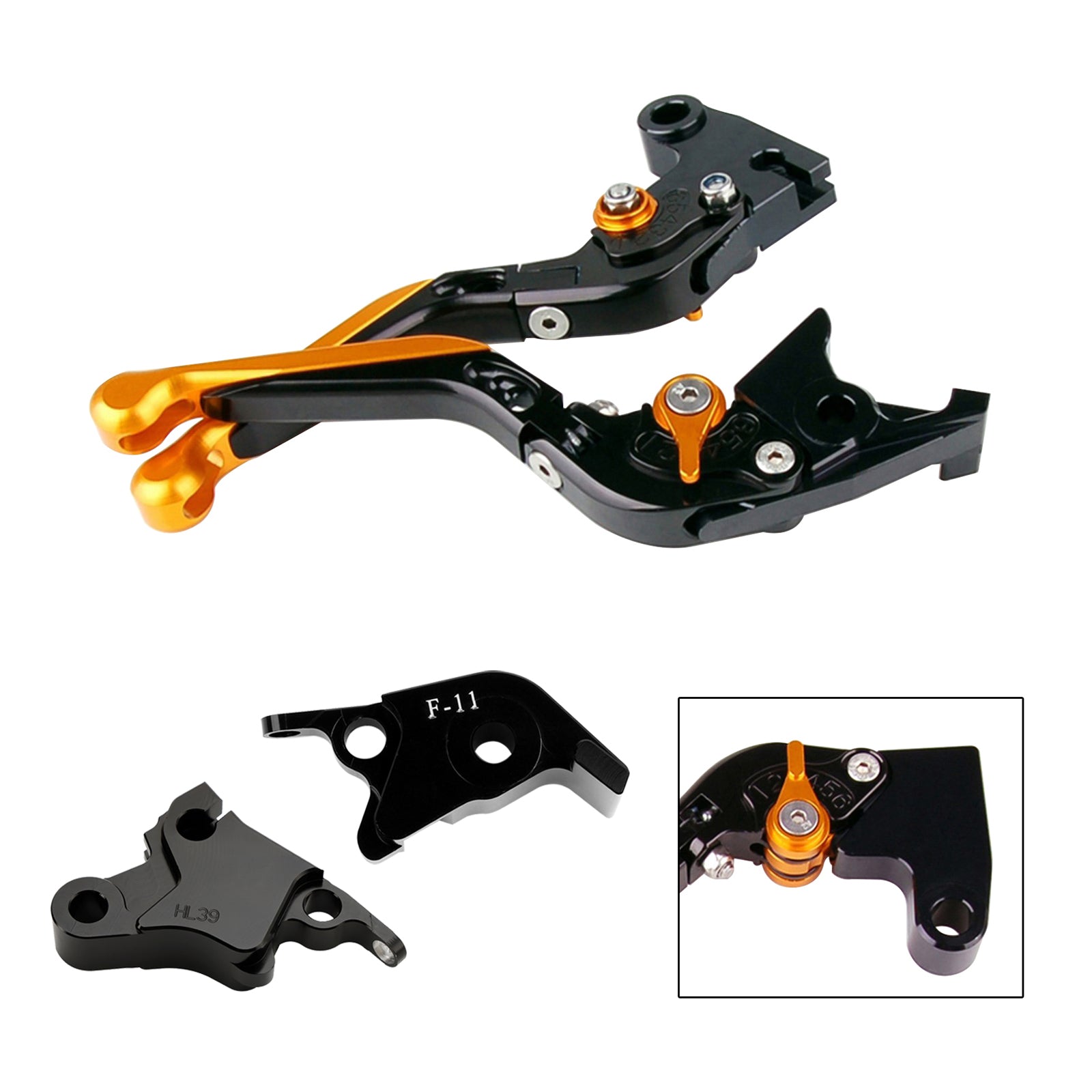 Palanca de freno y embrague ajustable para CFMOTO 700CL-X Sport 2021-2022