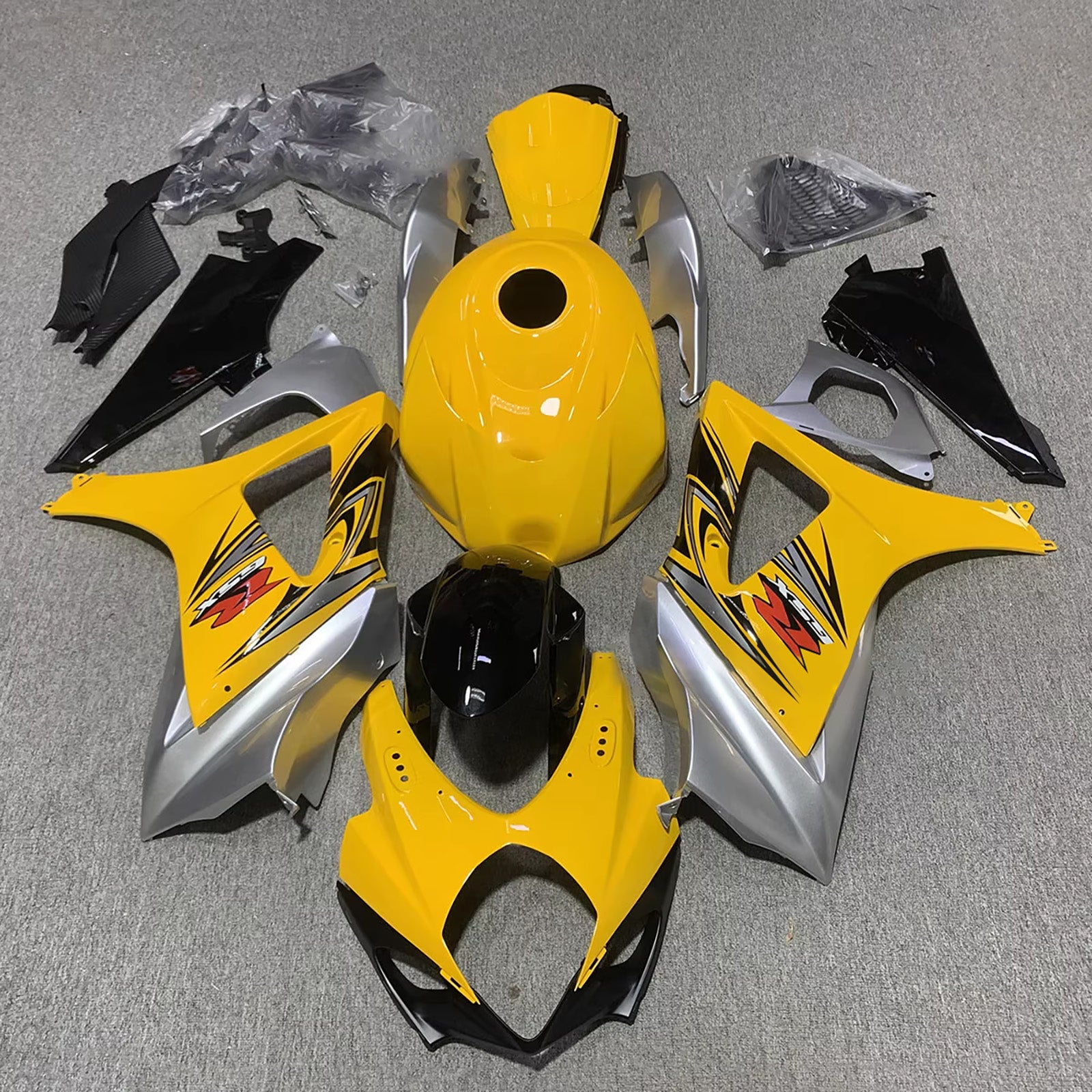 Kit de carénage injecté en plastique ABS pour Suzuki GSXR1000 2007-2008 K7