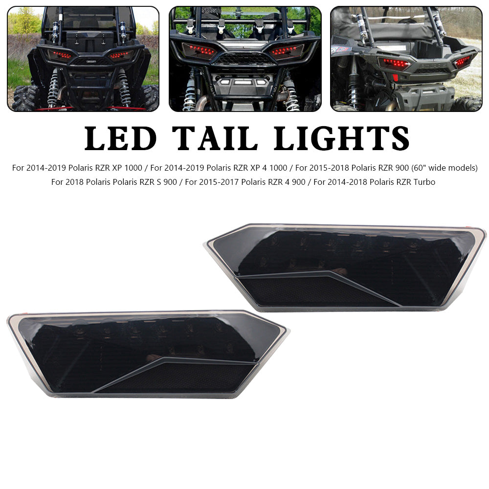 Voor Polaris RZR Turbo 1000 XP 900 S 2014-2019 Achterlichten LED 2412341 2412342