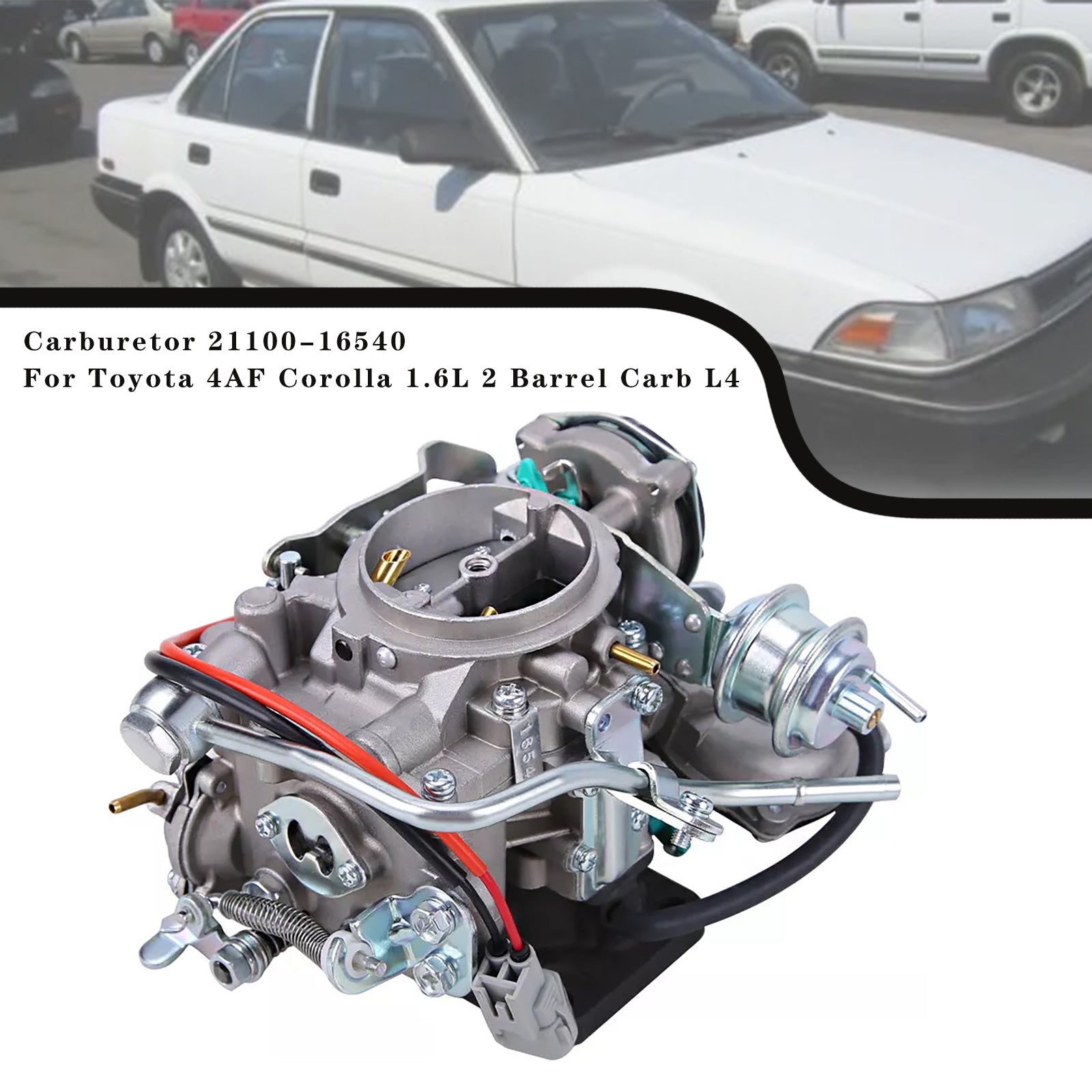Carburetor 21100-16540 Pour Toyota 4AF Corolla 1.6L 2 Barrel Carb L4
