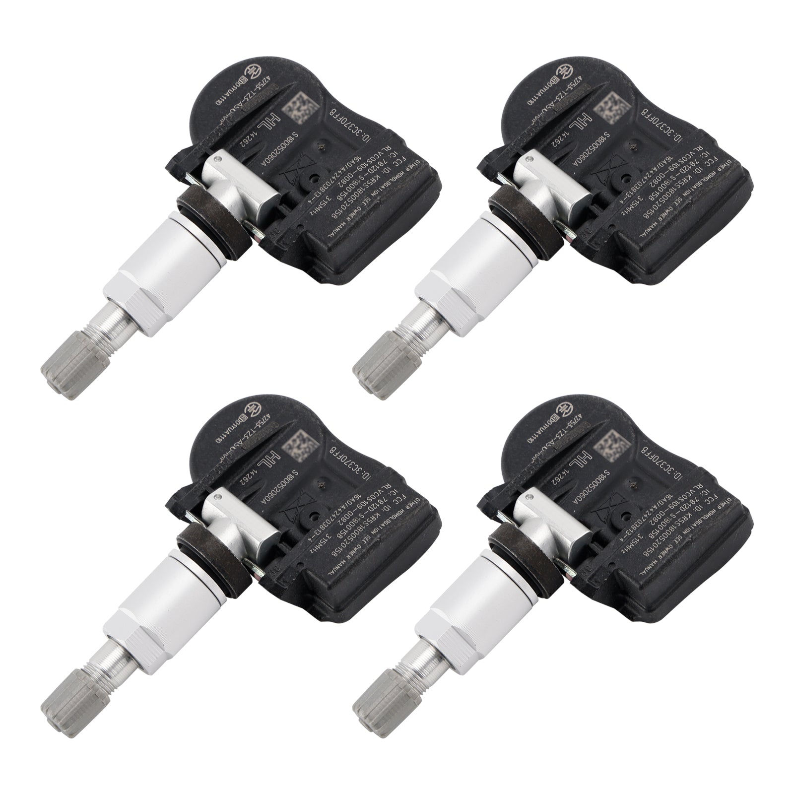 TPMS 4X Sensor de neumáticos de neumáticos para Acura MDX RDX TLX ILX 42753TZ3A51