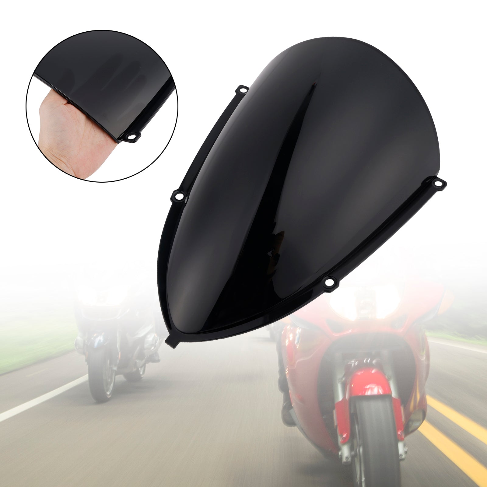 Pare-brise compatible avec Aprilia RS457 2024-2025