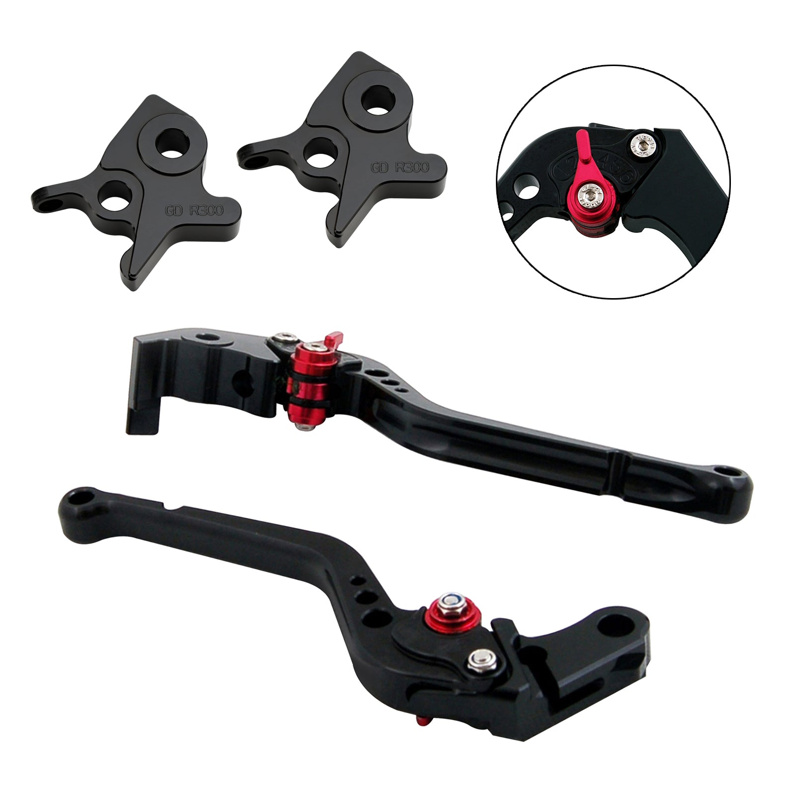 Levier de frein et d'embrayage long pour KYMCO AK550 2017-2022