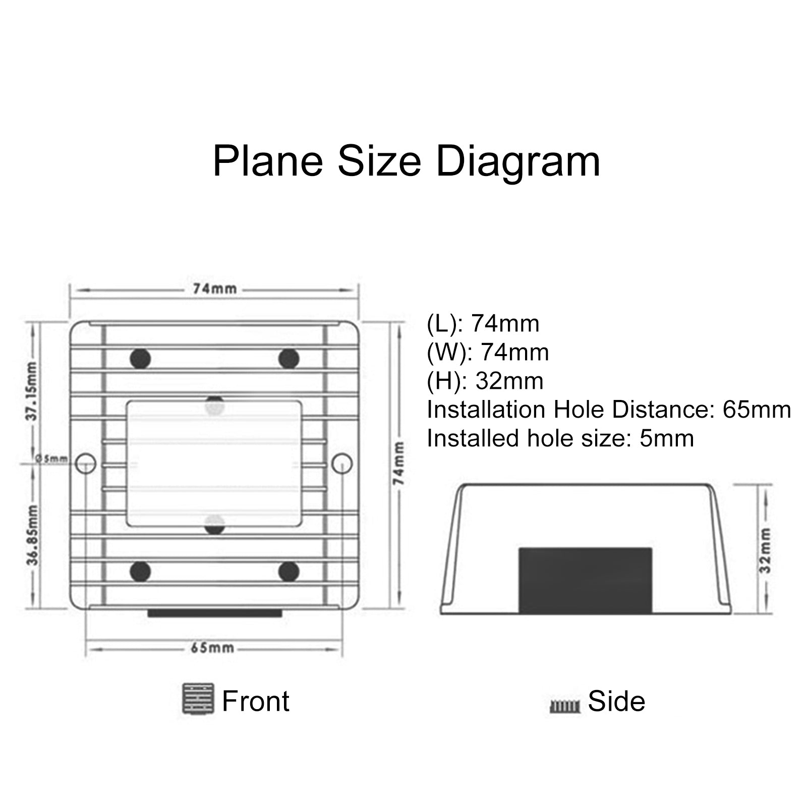 Voltaje del convertidor Voltaje bajando CC/CC Impload de agua 40-120 V a 24 V 15 A 360 W