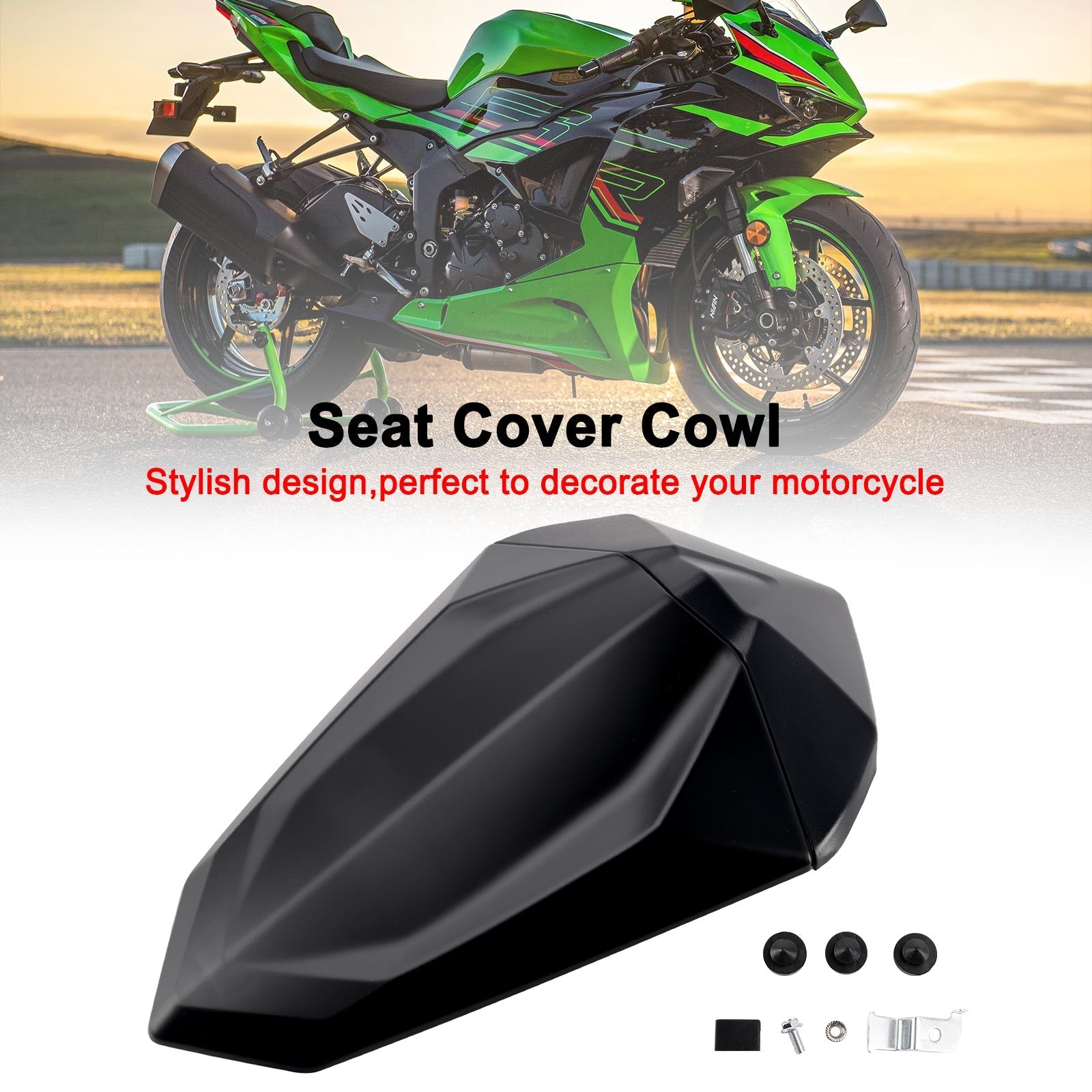 Zadnji sedlo karalni pokrov za Kawasaki Ninja 500 EX500R Z500 2024-2025