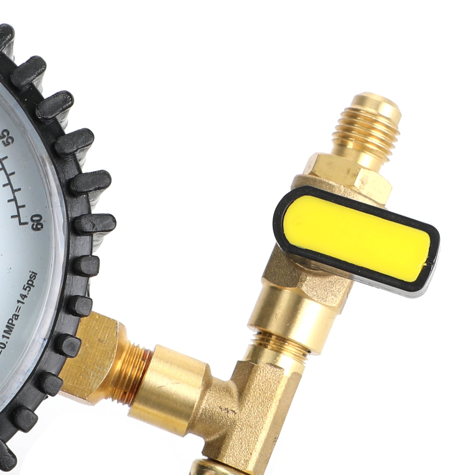 Manometr do pomiaru ciśnienia azotu w narzędziach chłodniczych i klimatyzacyjnych.