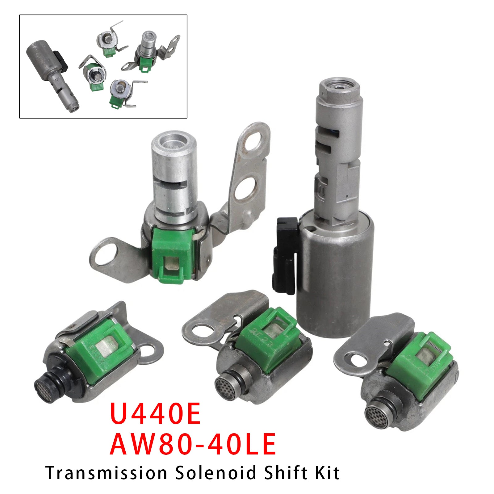 Kit solenoide cambio cambio Ford Toyota Chevy Suzuki 5 pezzi U440E AW80-40LE