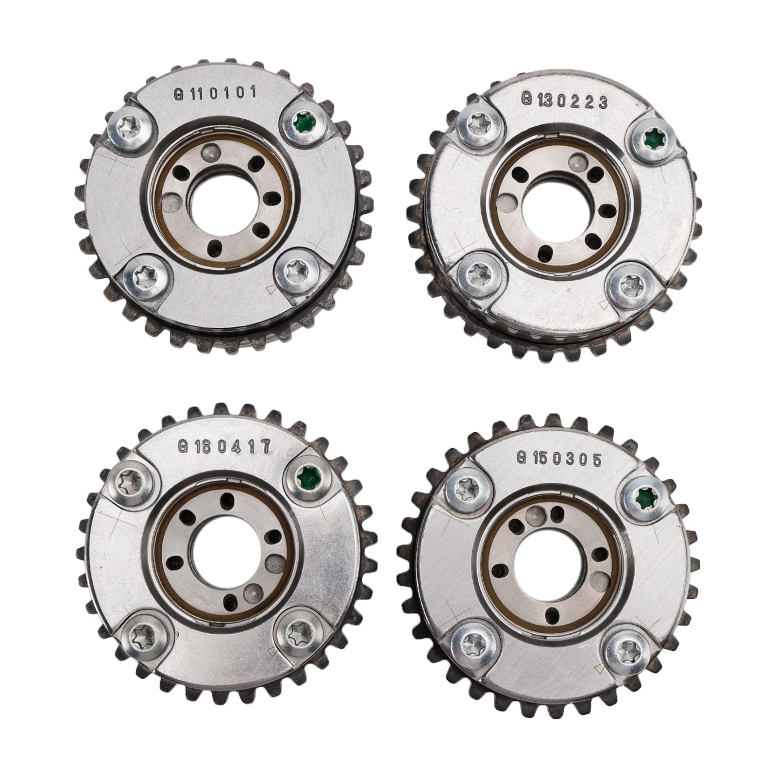 Lot de 4 tendeurs d'arbre à cames pour moteur Mercedes Benz E550 E63 ML550 S550 M278