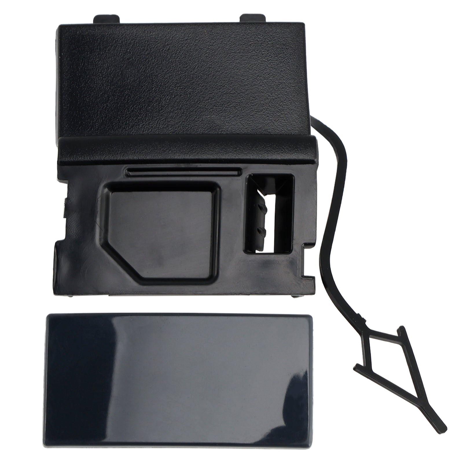 Capuchon de protection pour crochet de remorquage de pare-chocs avant droit 7P6807186A pour VW Touarge 14-18