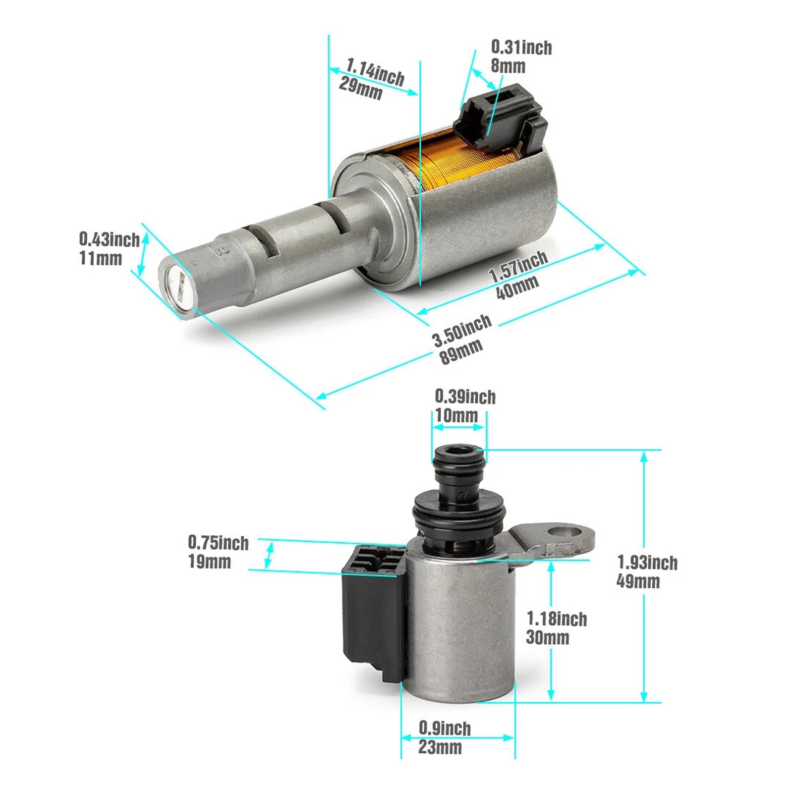 Kit de solénoïde de transmission CTV JF015E RE0F11A pour Nissan Versa Note 2012-2015