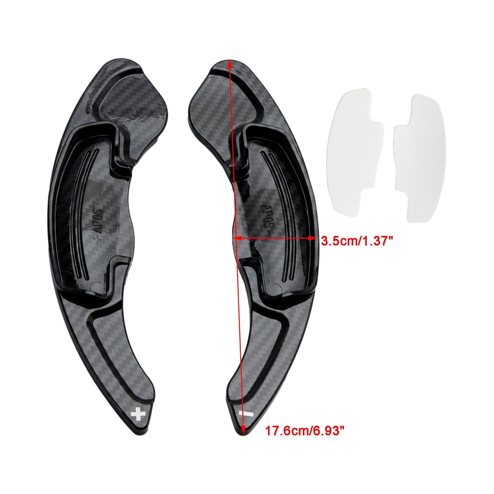 2 szt. Przedłużenia manetek zmiany biegów w kierownicy dla Honda Accord 2014-2019