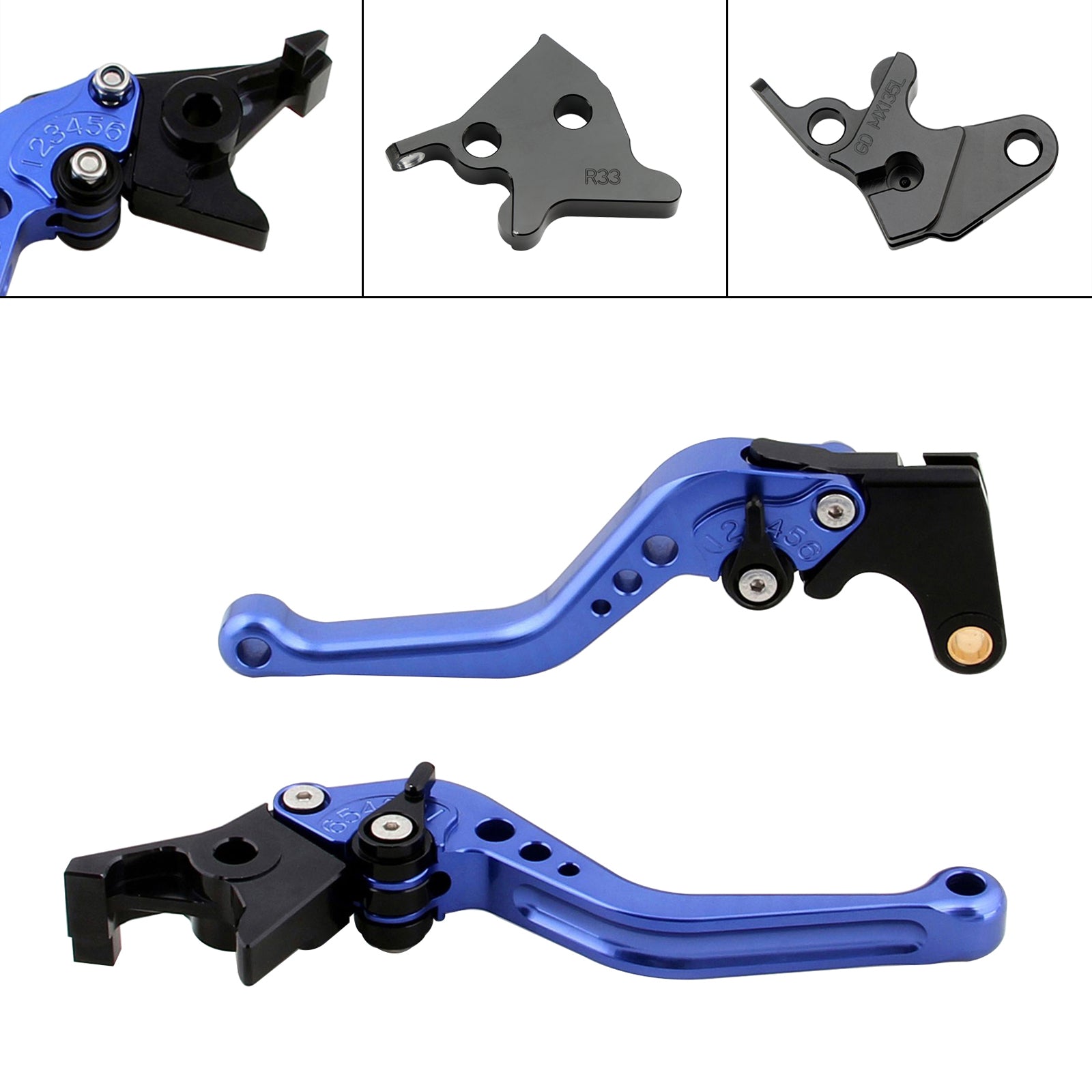 Ročica kratke zavore in sklopke za Yamaha YBR125 2005–2014