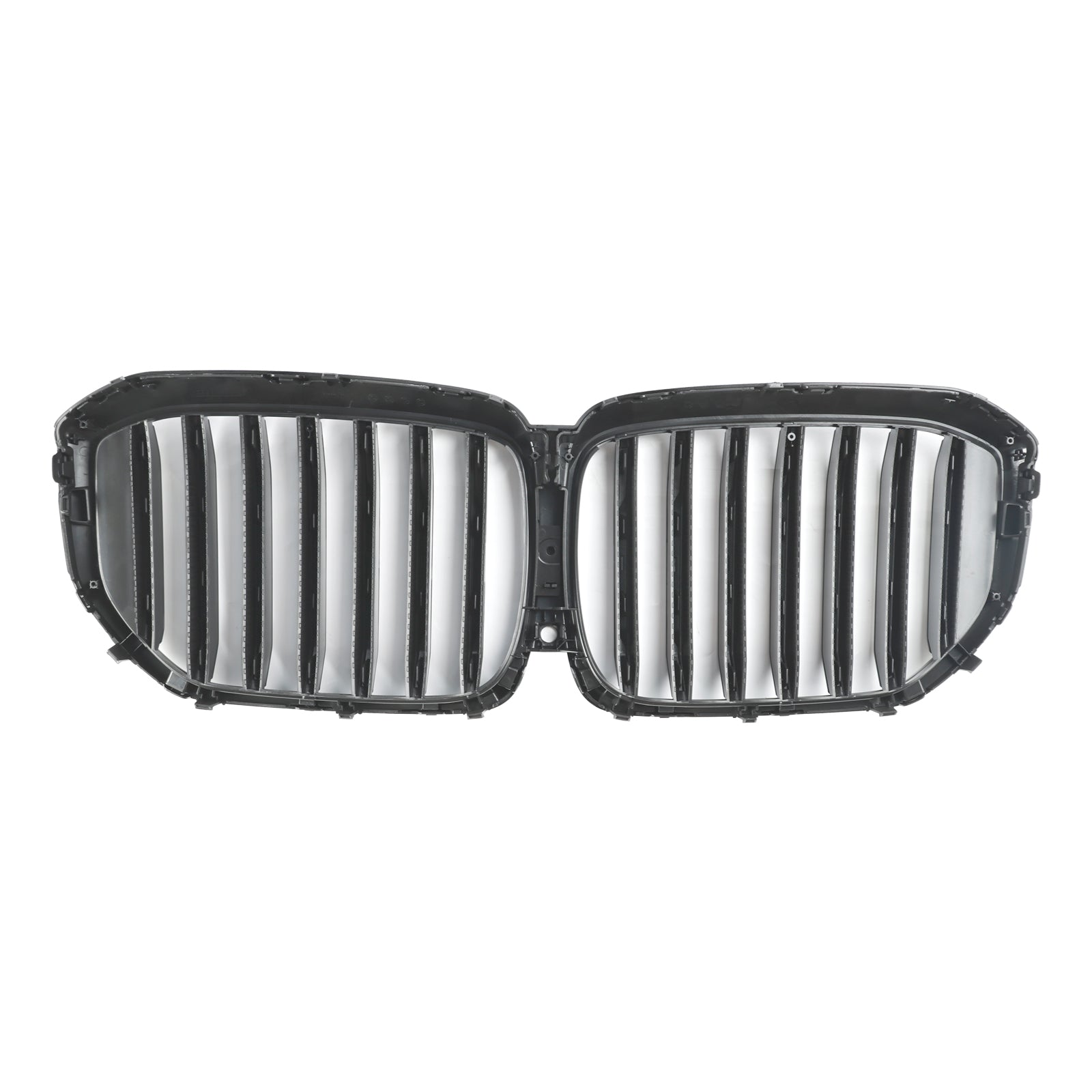 2024+ BMW G05 LCI X5 Czarna błyszcząca pojedyncza linia Grill przedniego zderzaka