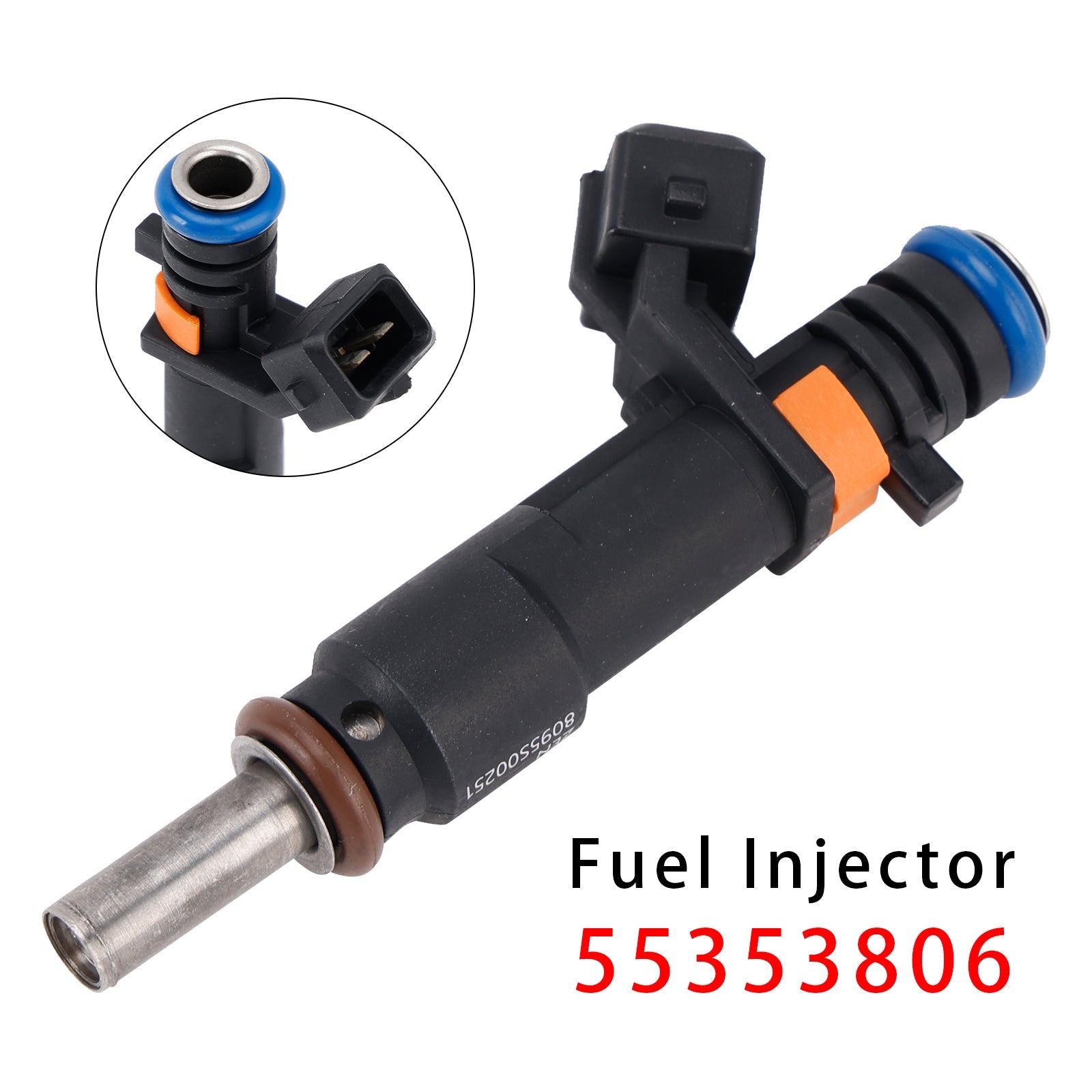 1x iniettore di carburante per Vauxhall Astra, Insignia A, Chevrolet Cruze, Trax 55353806