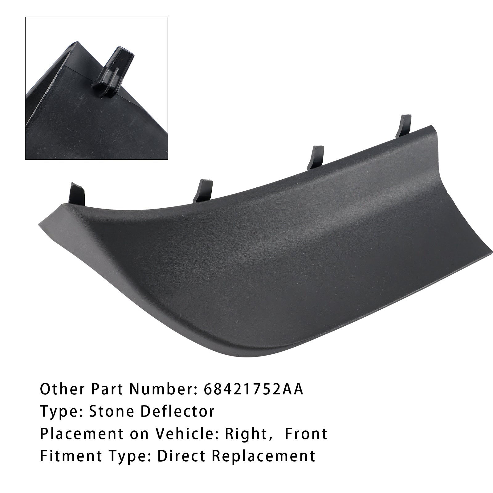 Zeleni sprednji predpomnilnik Jeep Grand Cherokee R 2021-2024 68421752AA