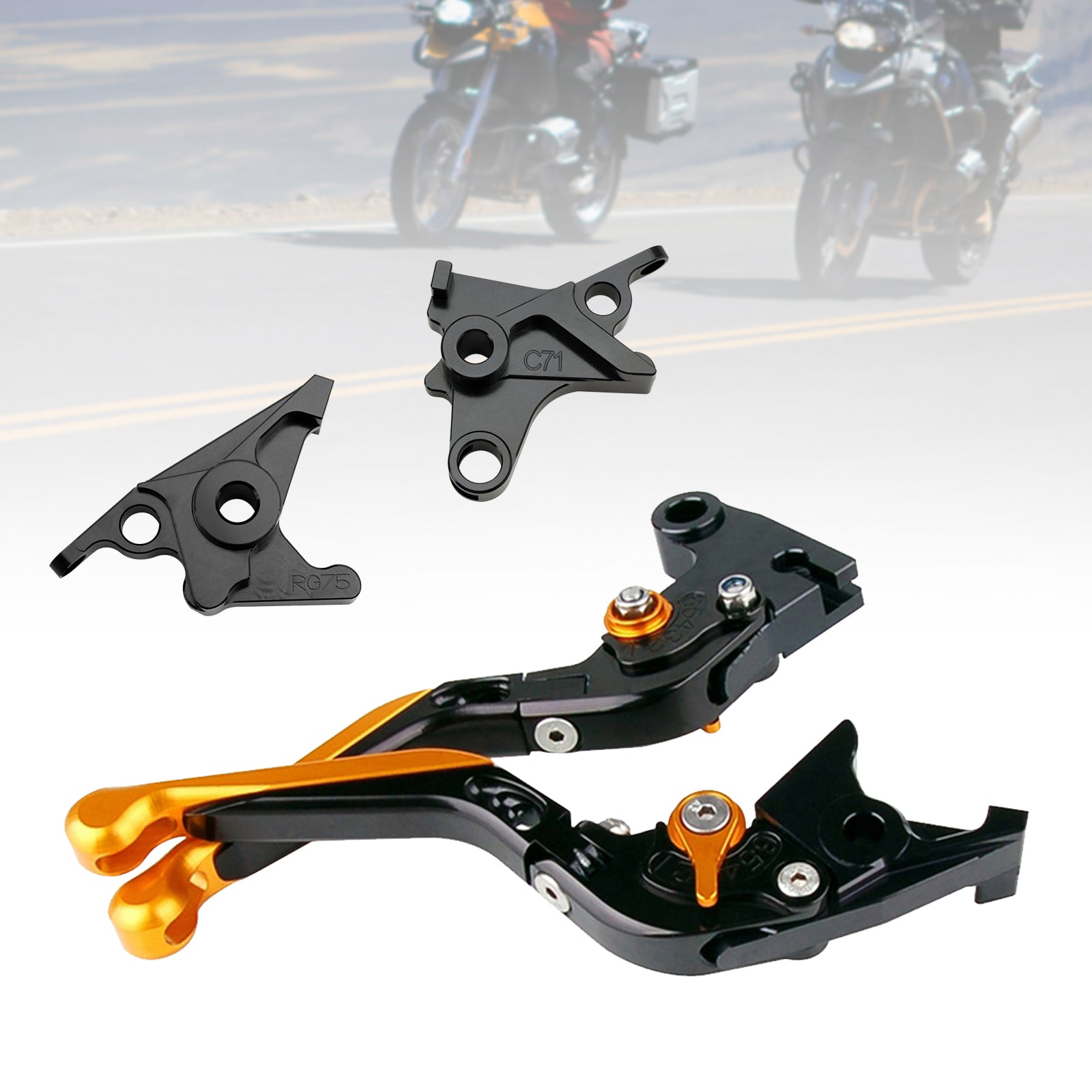 Levier de frein et d'embrayage réglable pour BMW R NINE T / PURE / RACER 2017-2023