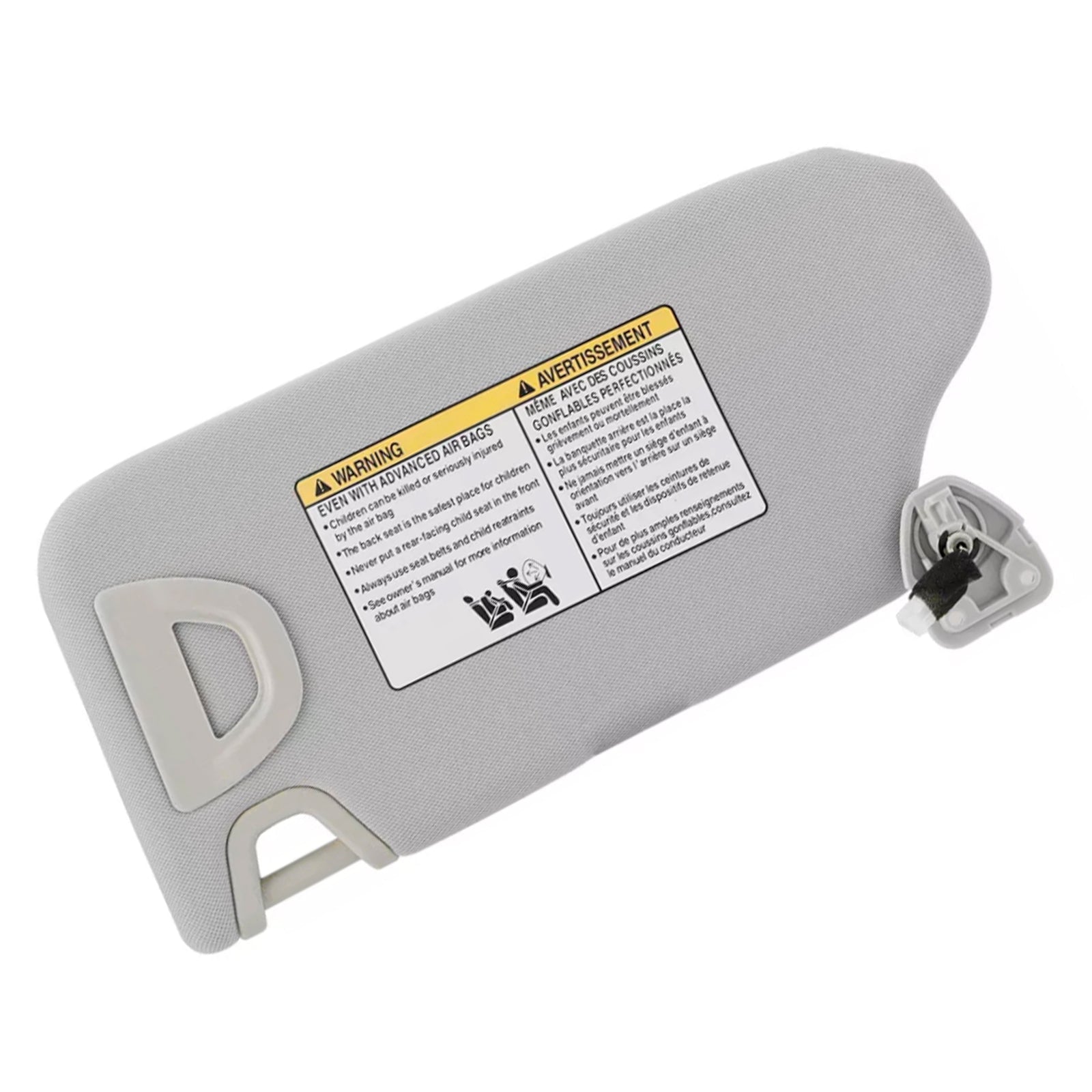 Gray Right Sun Visor dla Nissana Altima 2013-2018 964003TA2A